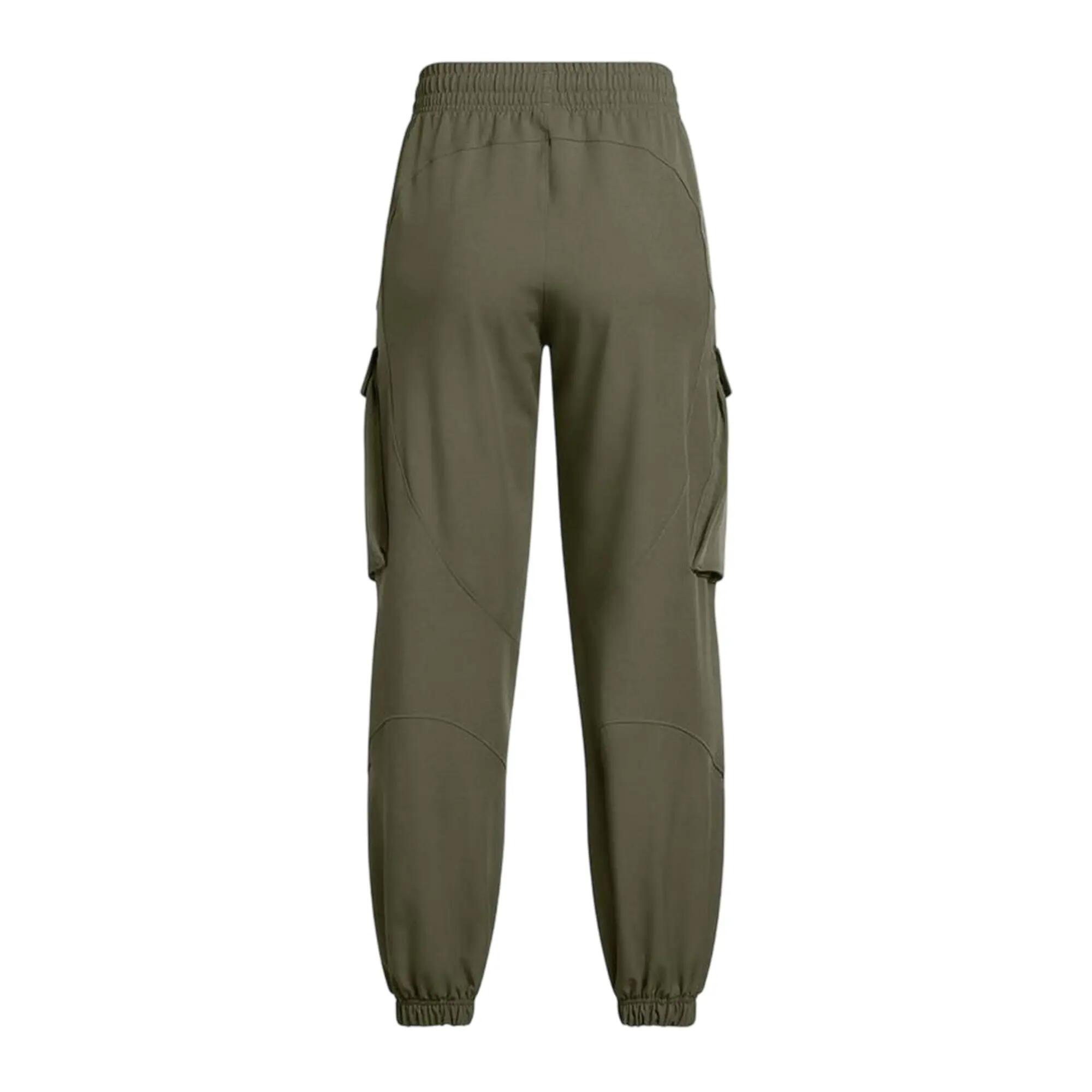Pantaloni Da Jogging Donna Under Armour Unstoppable Verde 2/6