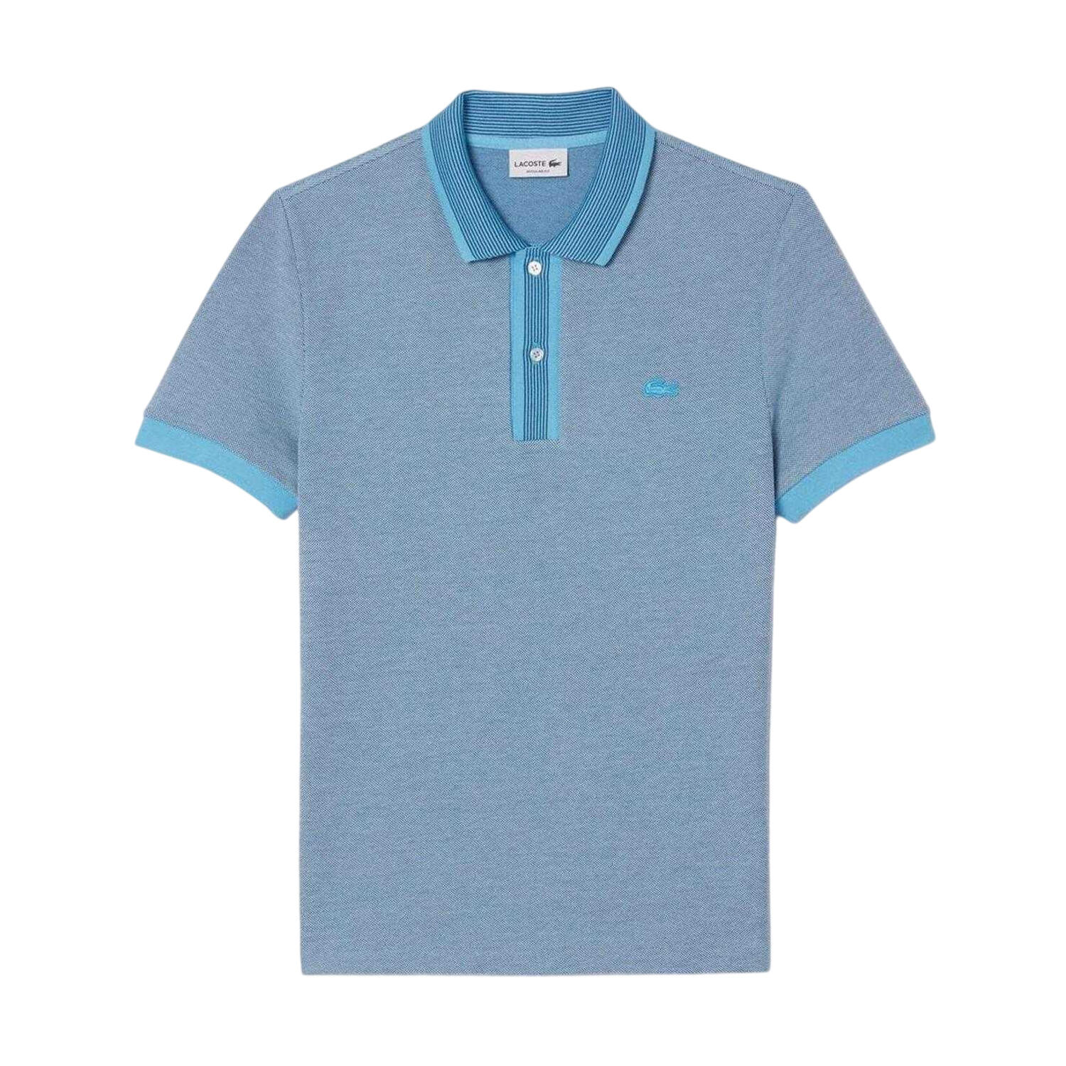 "Caviar" Poloshirt für , Regulär Herren Blau 2/4
