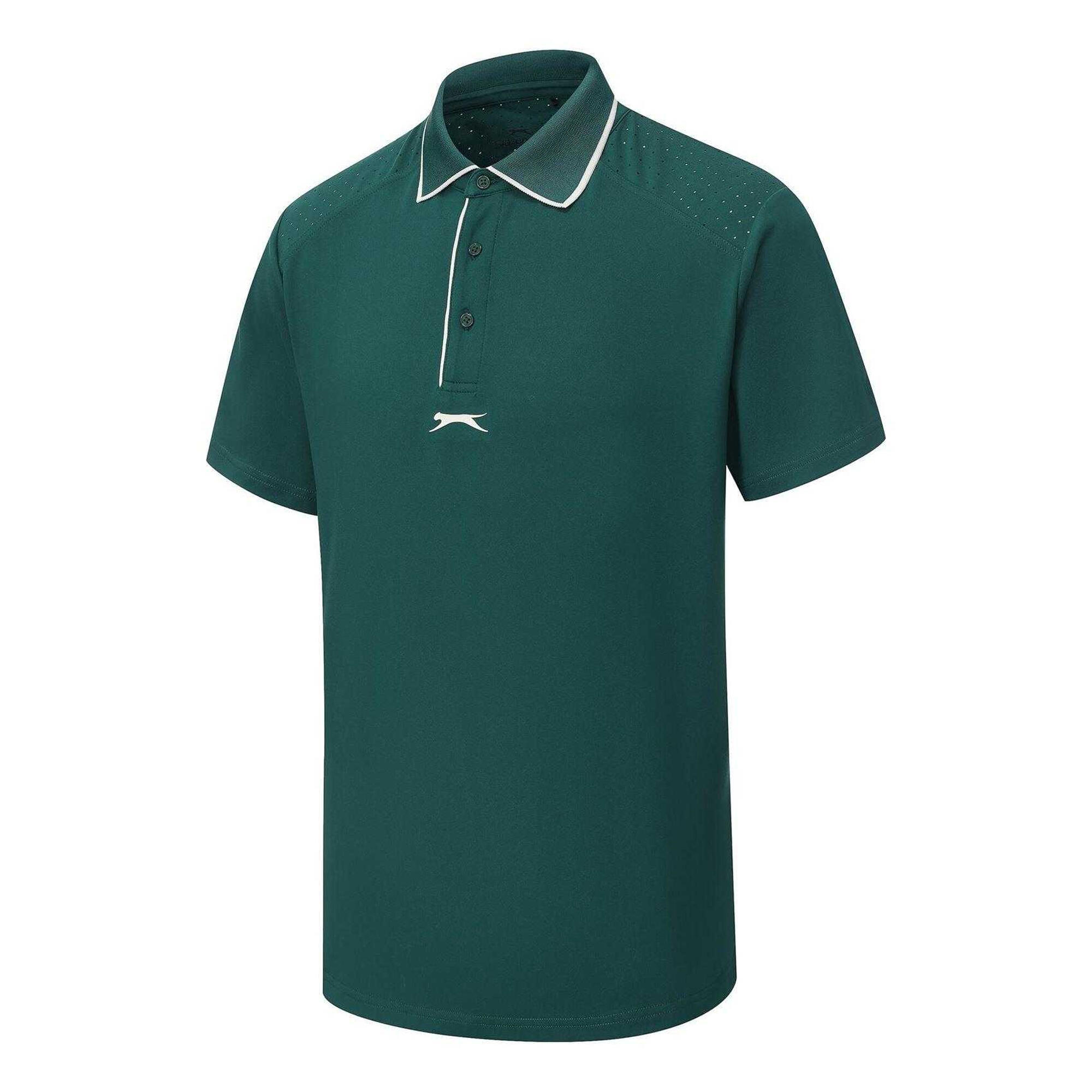 Polo Manches Courtes Homme (Vert) 3/4