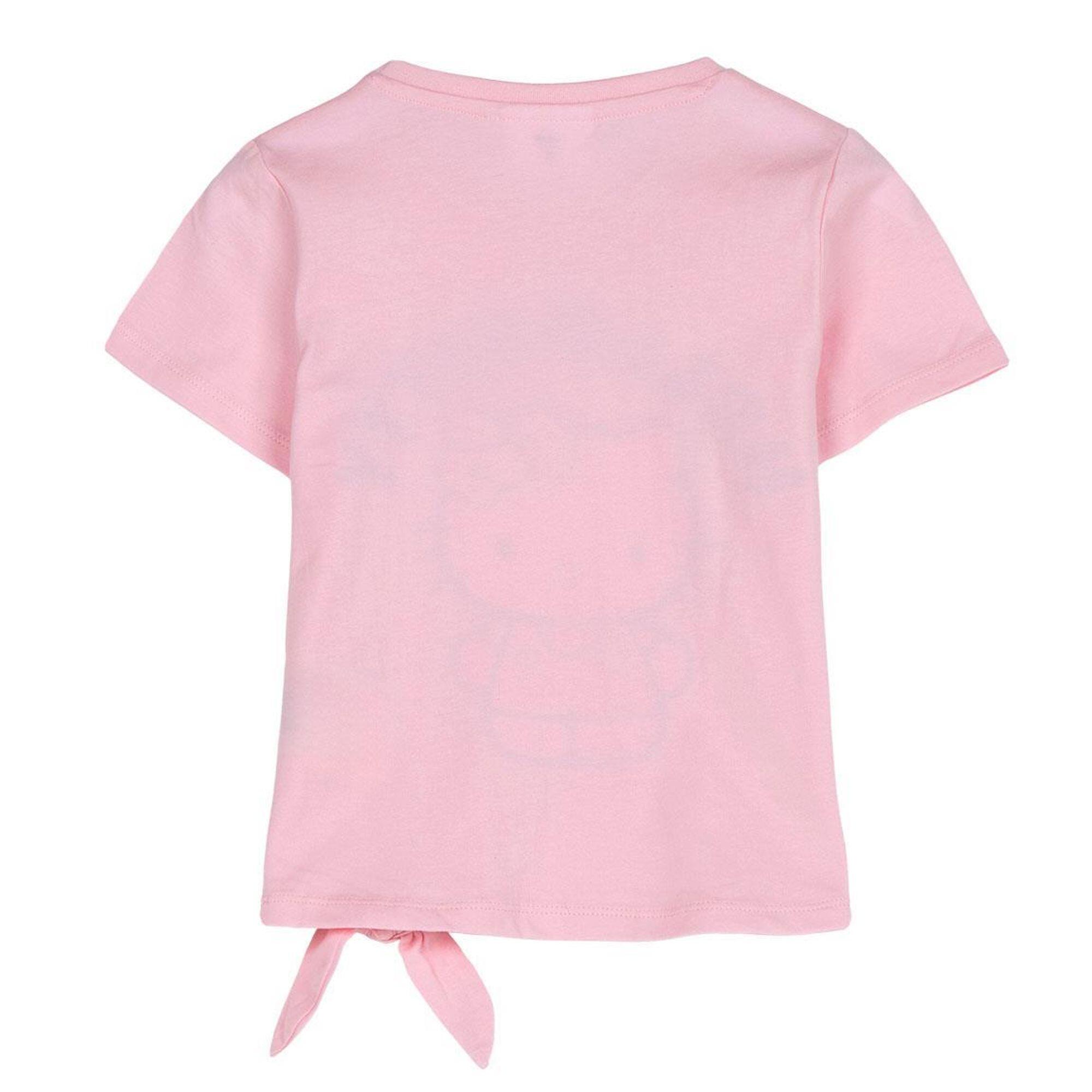 Camiseta Enfant Hello Kitty manga corta avec nudo lateral Rosa Claro 2/2