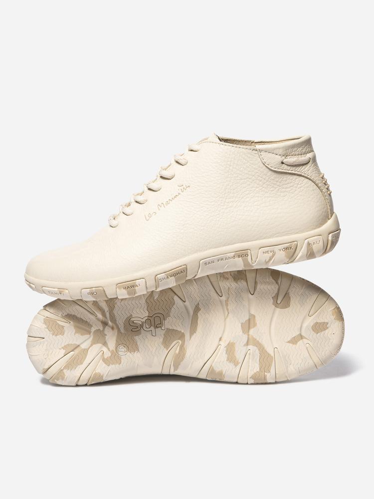 Tennis hautes Femme - JUHAYNA Ecru Camo 2/5