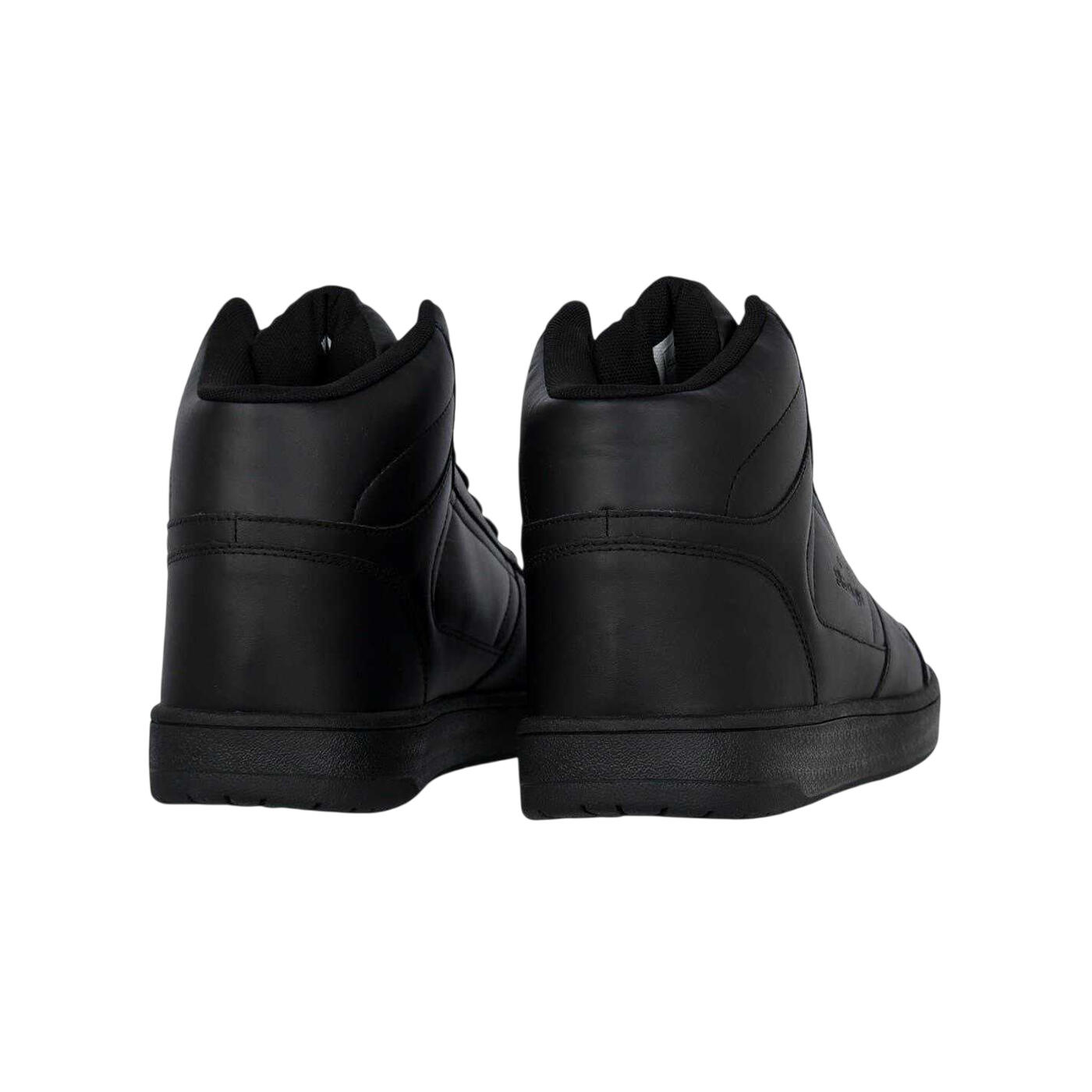 "Tower" High Top Turnschuhe für , Leder Herren Schwarz 2/4