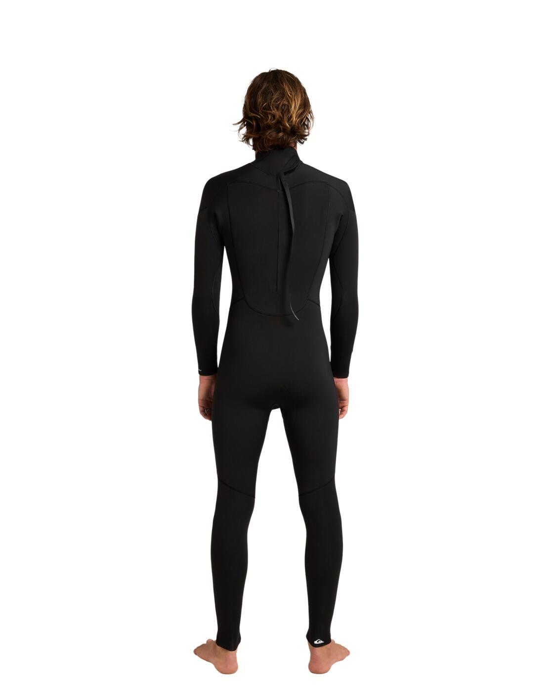 Traje de surf con cremallera posterior PROLOGUE+ 3/2MM Negro Hombre 2/4