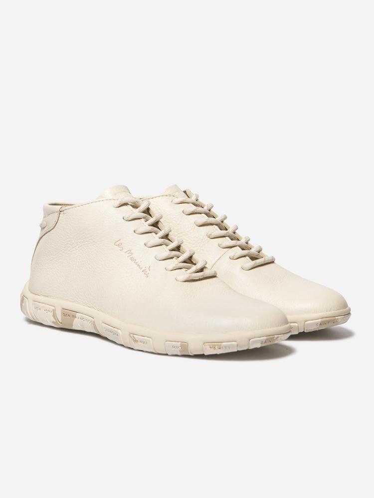 Tennis hautes Femme - JUHAYNA Ecru Camo 4/5