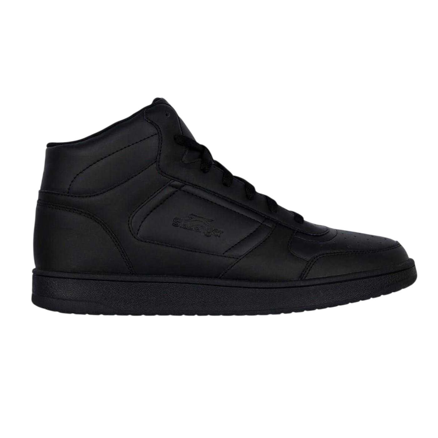 "Tower" High Top Turnschuhe für , Leder Herren Schwarz 4/4