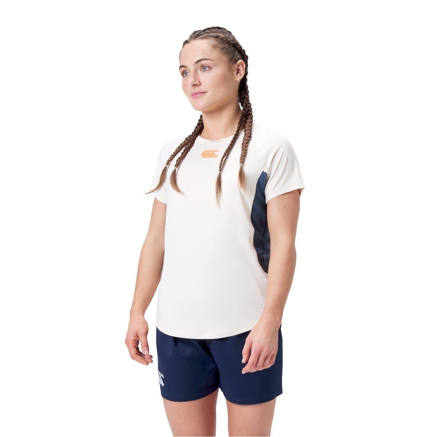 Maglietta Regolare Logo Evaporazione Del Sudore Potenziata Girocollo Donna 3/4