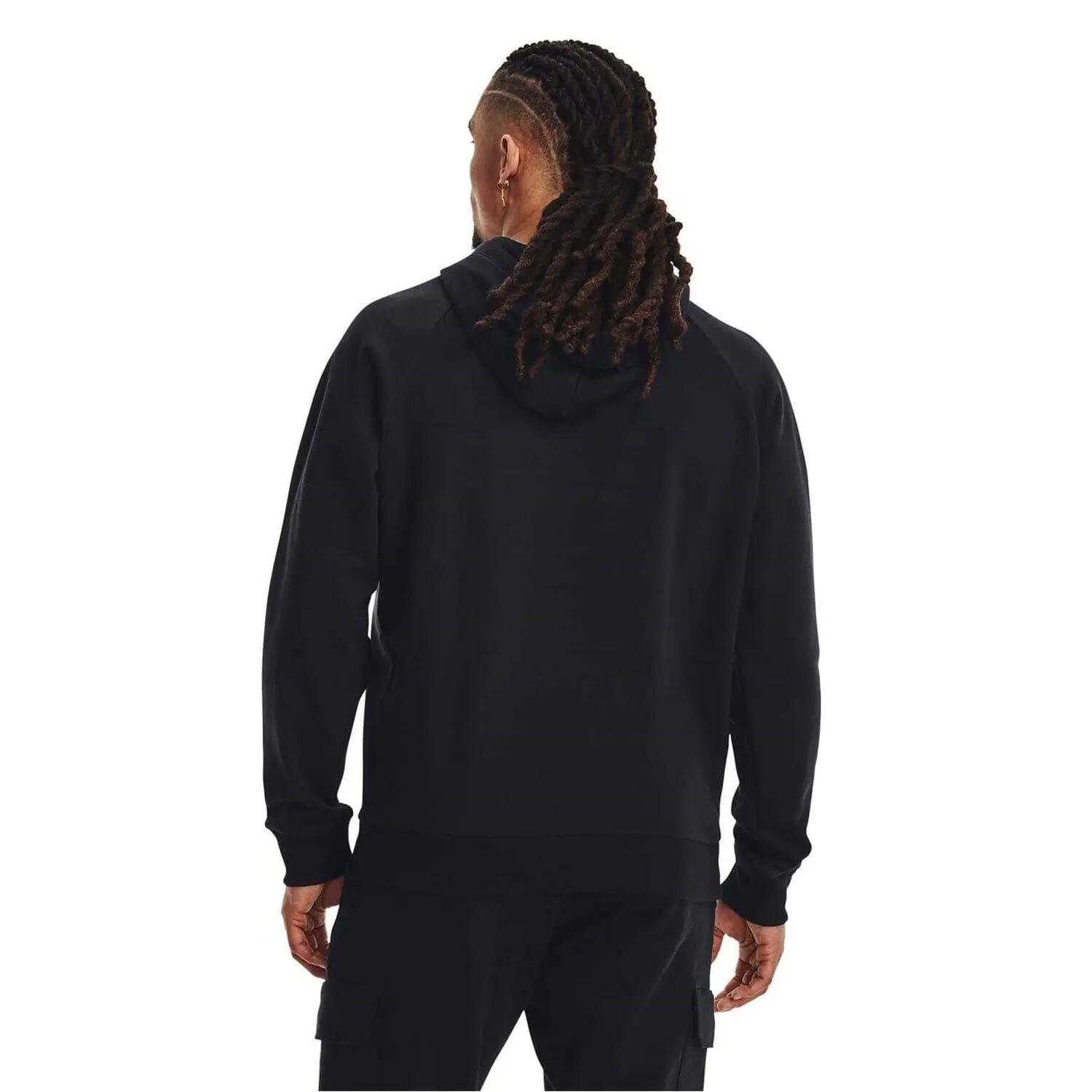 Kapuzenpullover für , Fleece Herren Schwarz 3/4