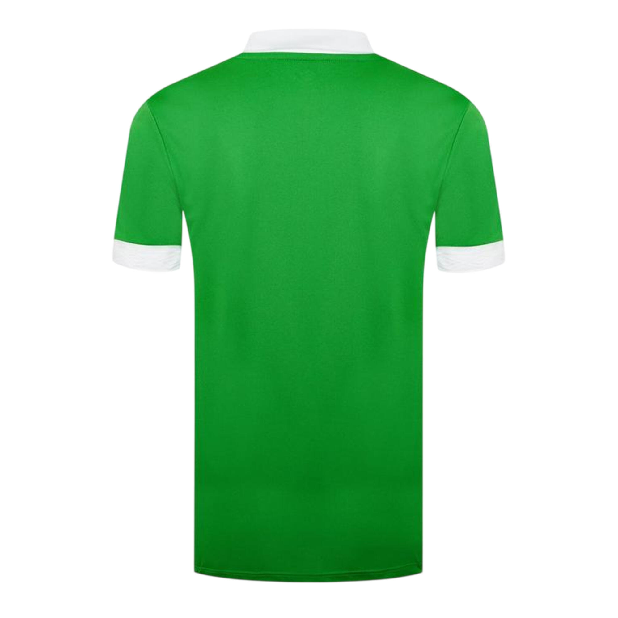 TShirt für , VAusschnitt, Regulär, kurzärmlig Herren Smaragdgrün/Weiß 2/2