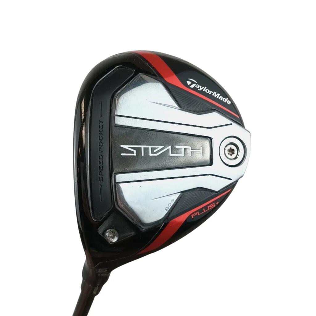Left TaylorMade Stealth Plus Fairway Wood / Flex Stiff / #3/19
