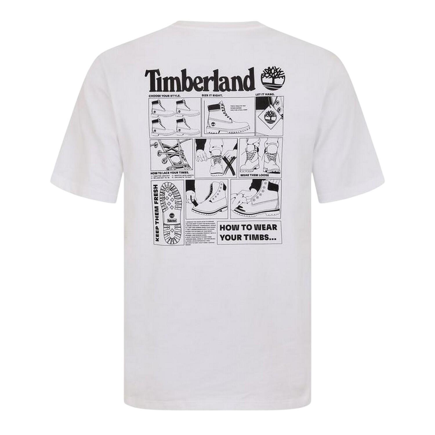 TShirt für , Rundhalsausschnitt, leger Herren Weiß 2/2