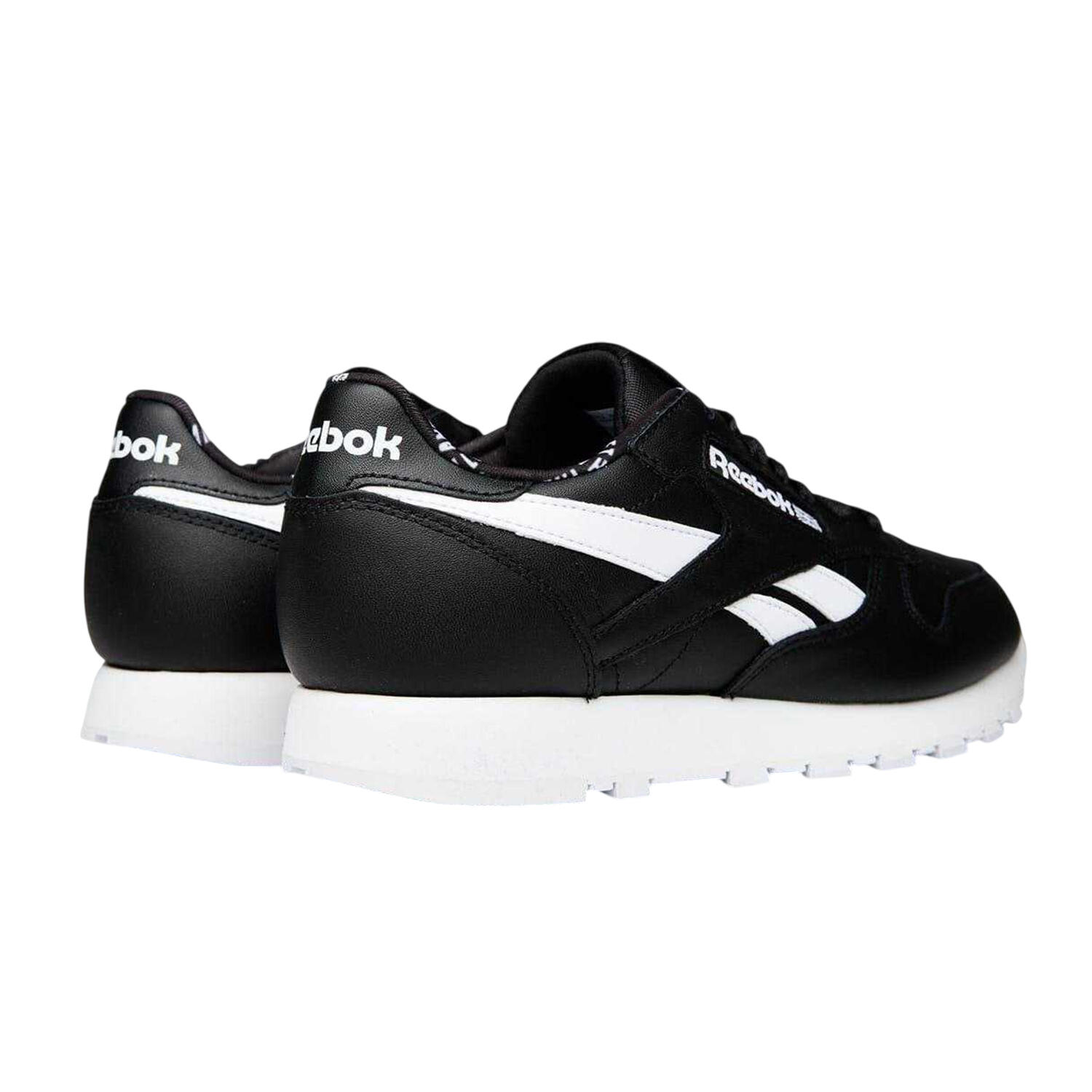 "Classic" Sneaker für , Leder Herren Schwarz/Weiß 2/4