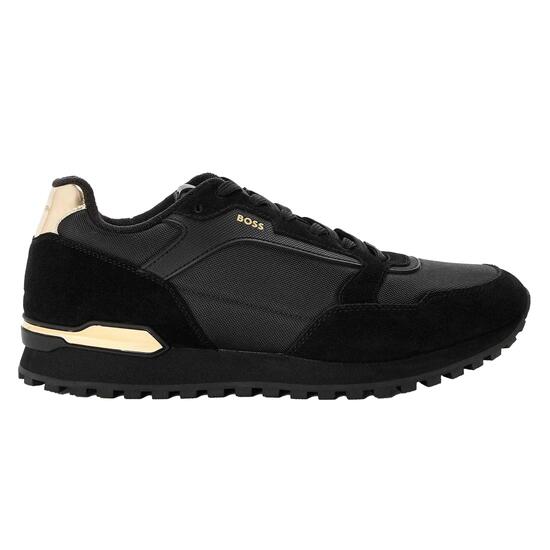 Parkour" Athletisch Sneaker für , Wildleder Herren Schwarz