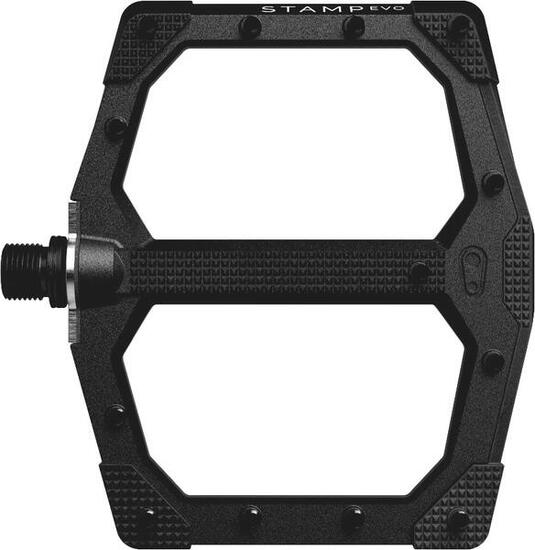 Set platte pedalen Crankbrothers Stamp Evo - Large, zwart