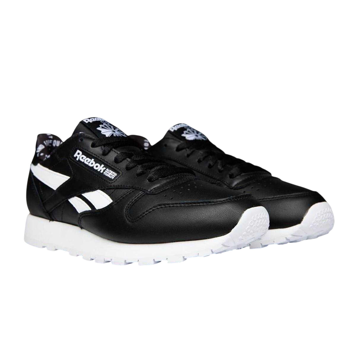 "Classic" Sneaker für , Leder Herren Schwarz/Weiß 4/4