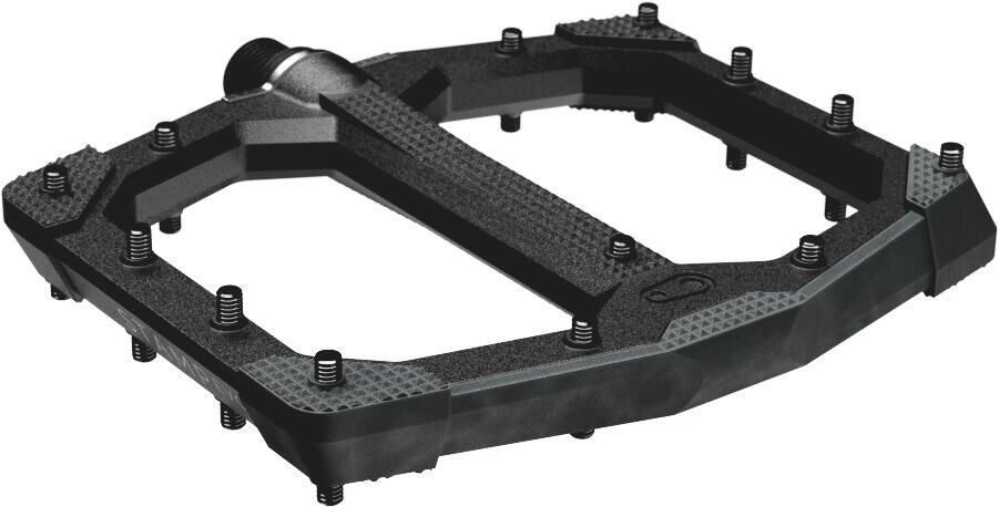Paire de Pédales Plates Crankbrothers Stamp Evo - Large Noir 2/7