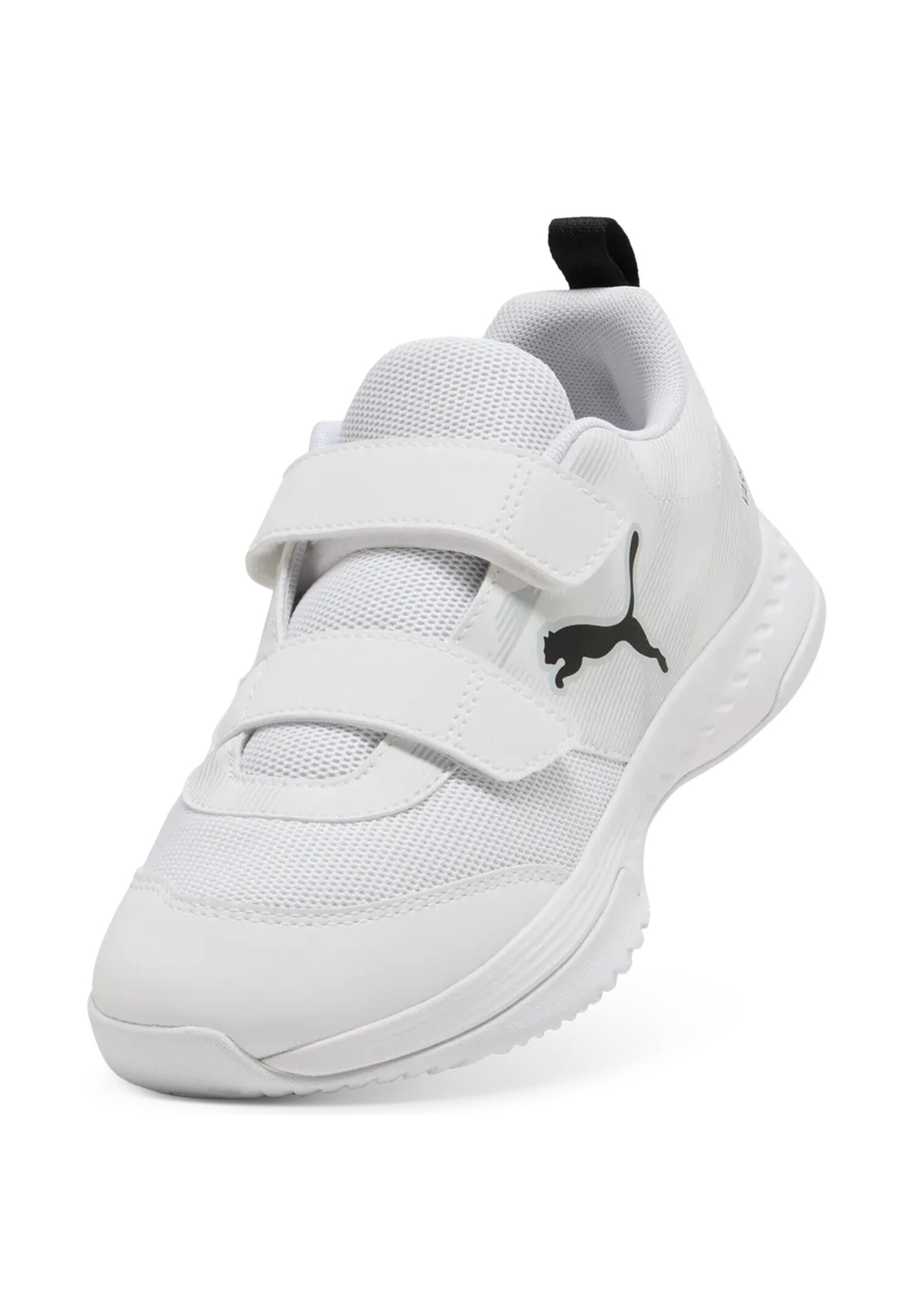 Puma Kinder Hallenschuh Varion 3V Jr 109098-02 weiß schwarz 5/5