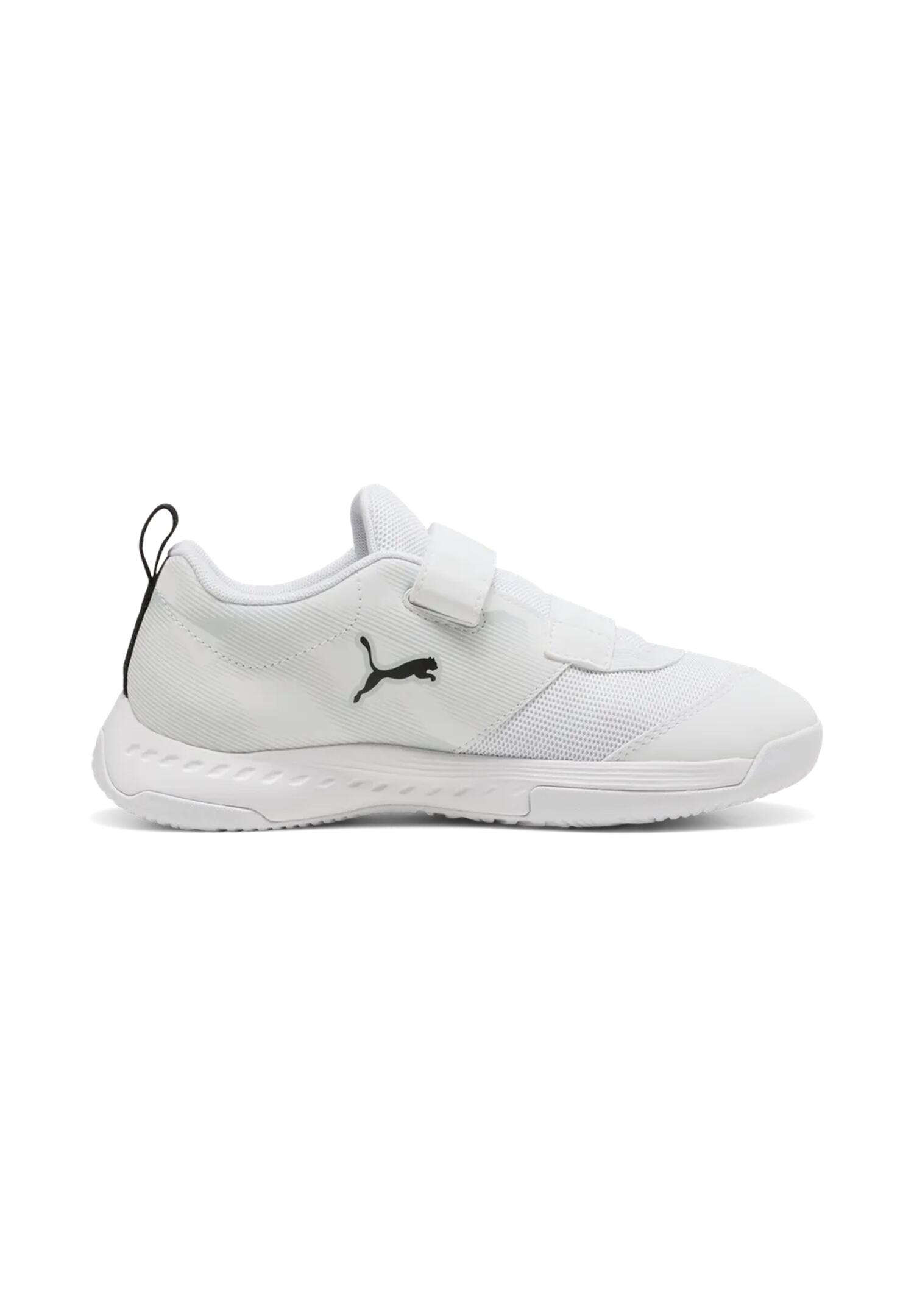 Puma Kinder Hallenschuh Varion 3V Jr 109098-02 weiß schwarz 4/5