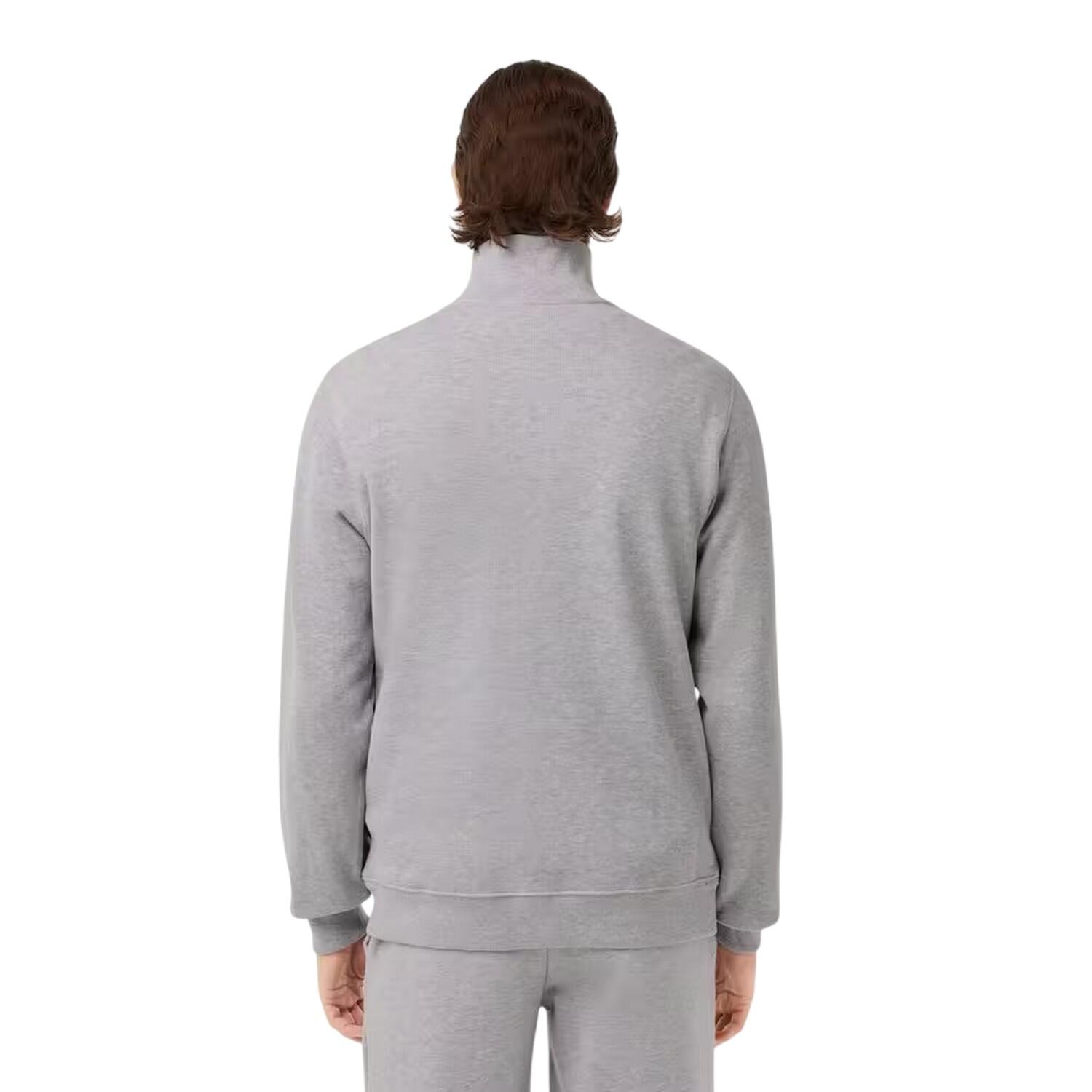 Sweatshirt für , mit kurzem Reißverschluss, Baumwollmischung Herren Leicht 3/3