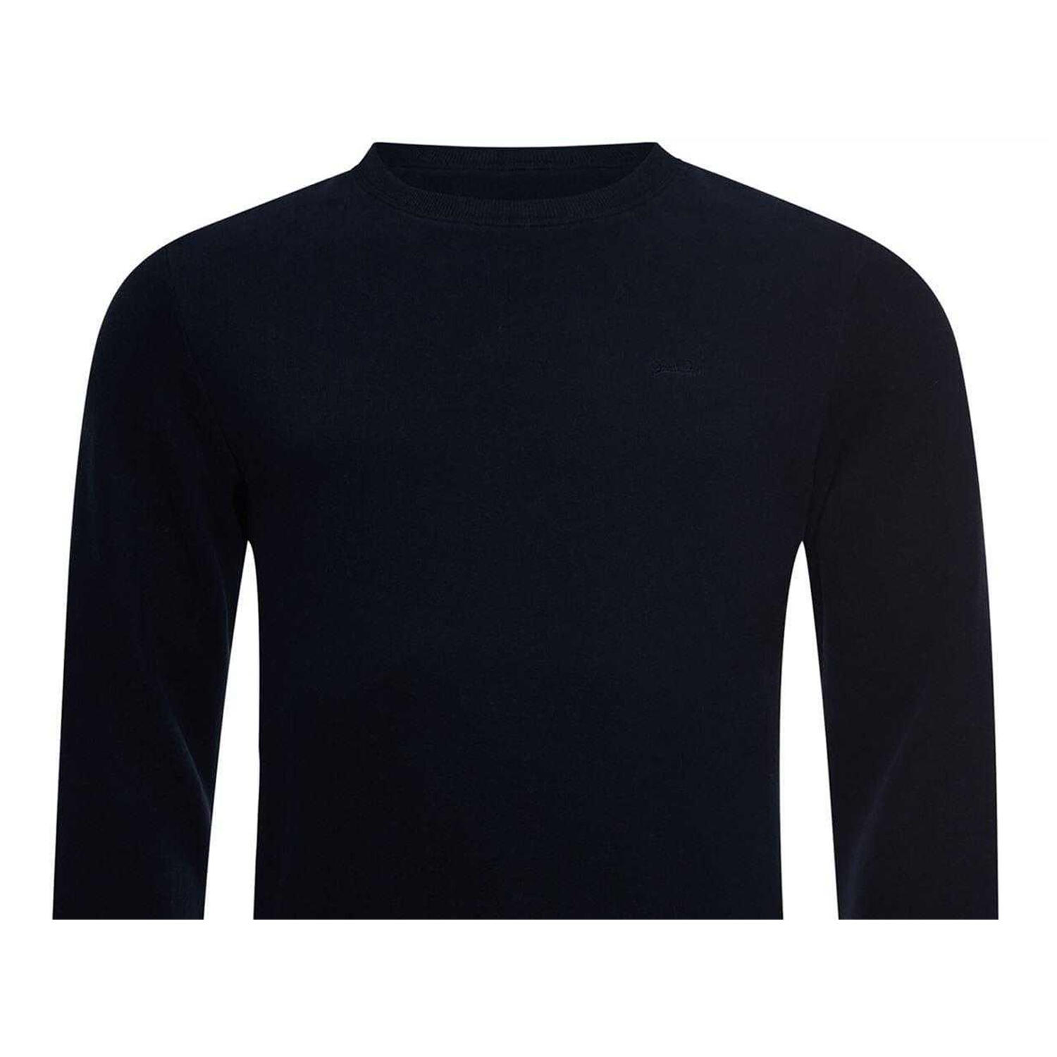 Sweatshirt für , Rundhalsausschnitt, Regulär Herren Eclipse-Blau 2/2
