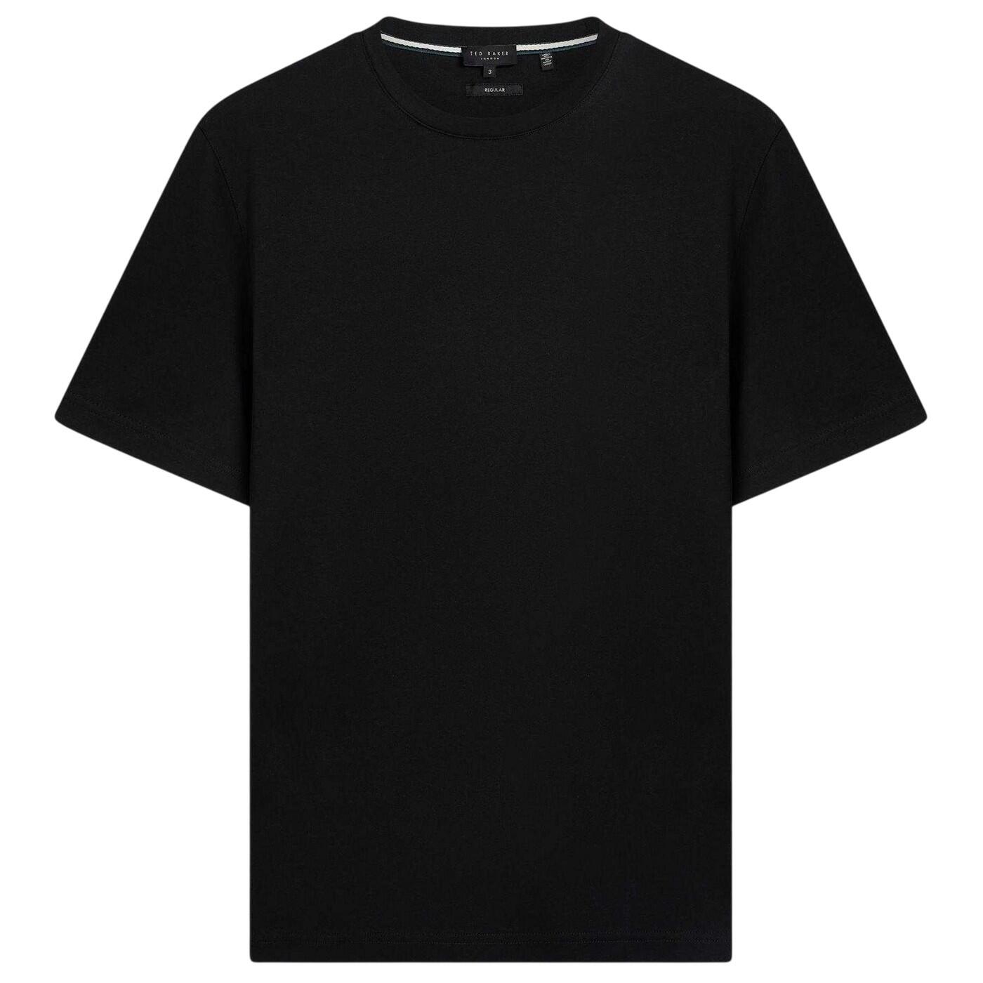 Tshirt Motif/style Logo Rectangulaire Homme (Noir) 3/4