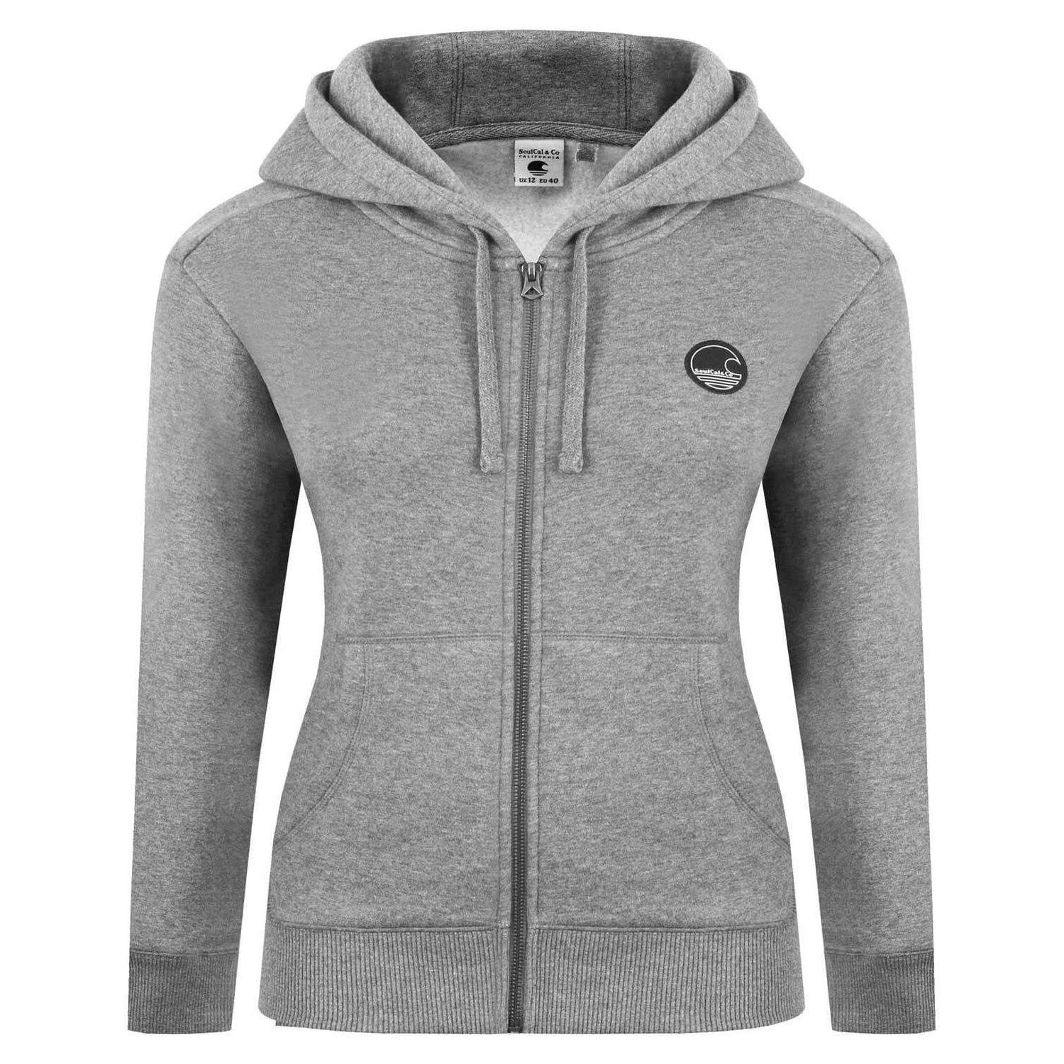 Veste À Capuche Femme (Anthracite Chiné) 2/4