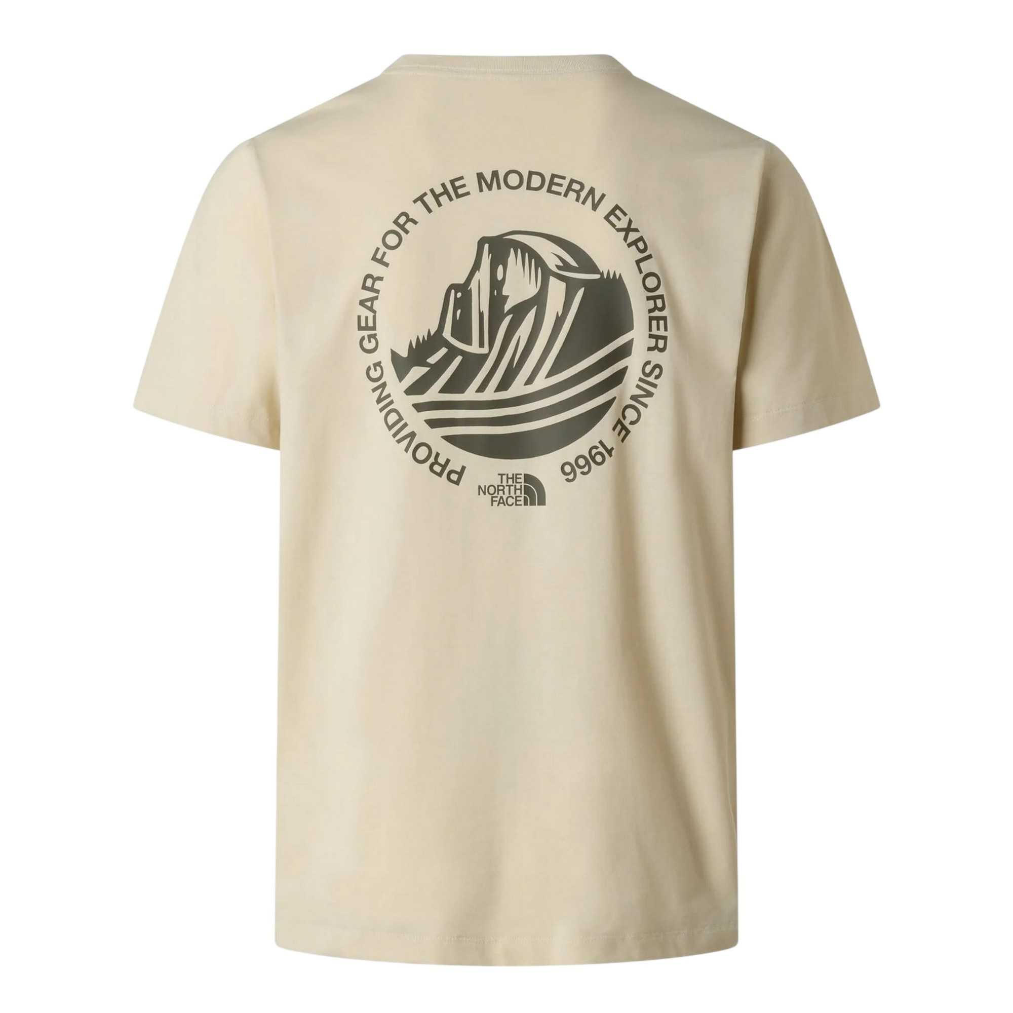 Tshirt Motif/style Graphique MONTE Homme (Marron / Beige Gris) 3/4