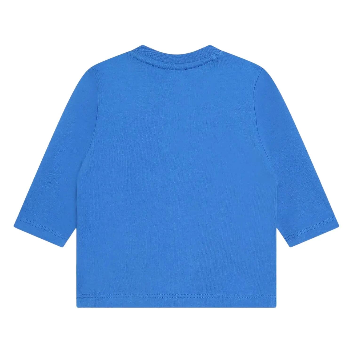TShirt für Baby, gerippt, Regulär Kinder Dunkles Marineblau 2/2
