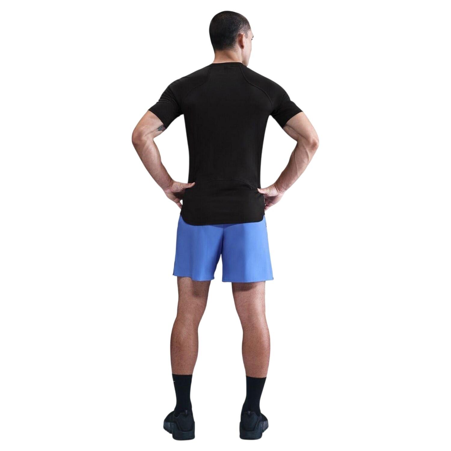 Heren Pro DriFIT Fitted Top (Zwart, Wit) 4/4