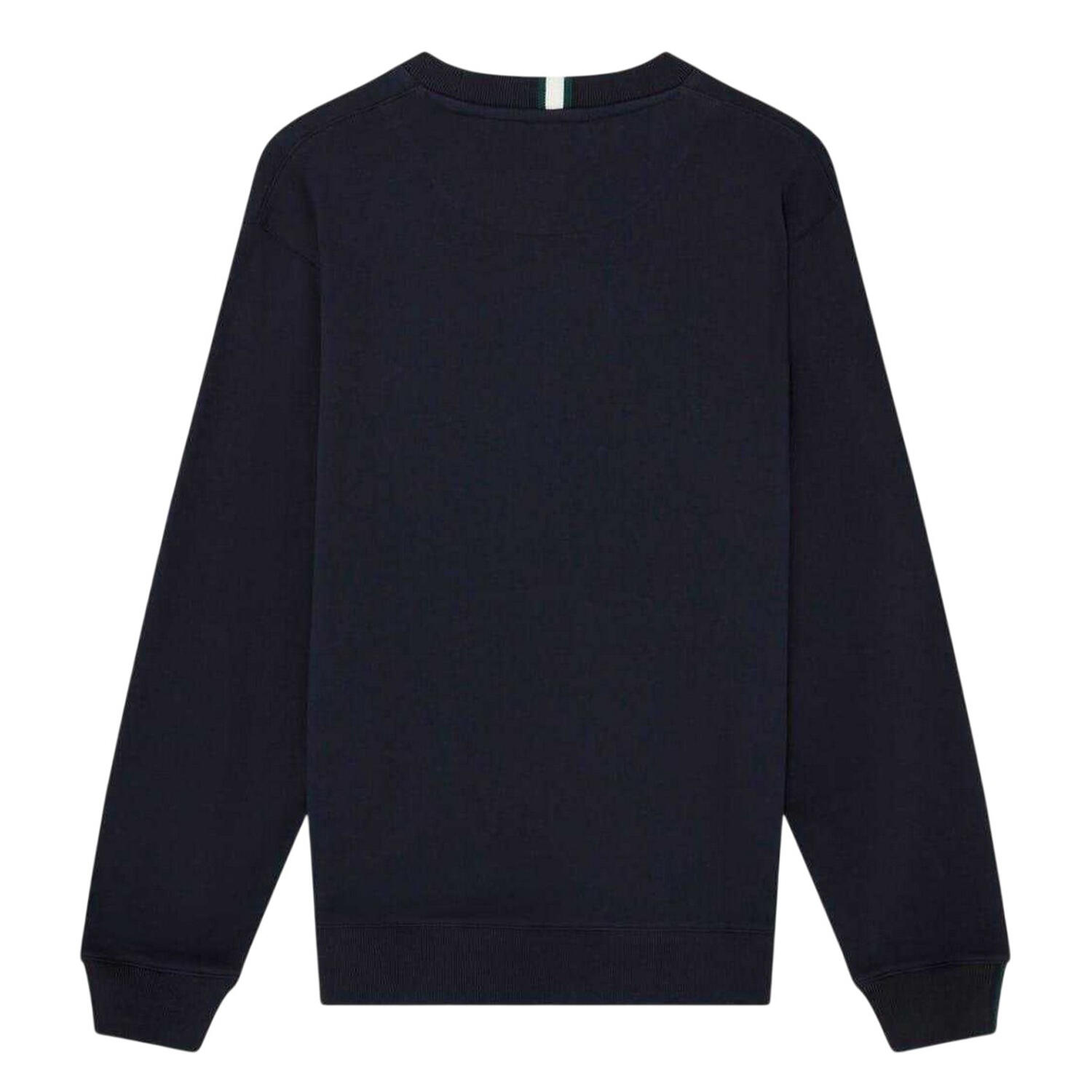 Sweatshirt für , Rundhalsausschnitt Herren Marine 3/4