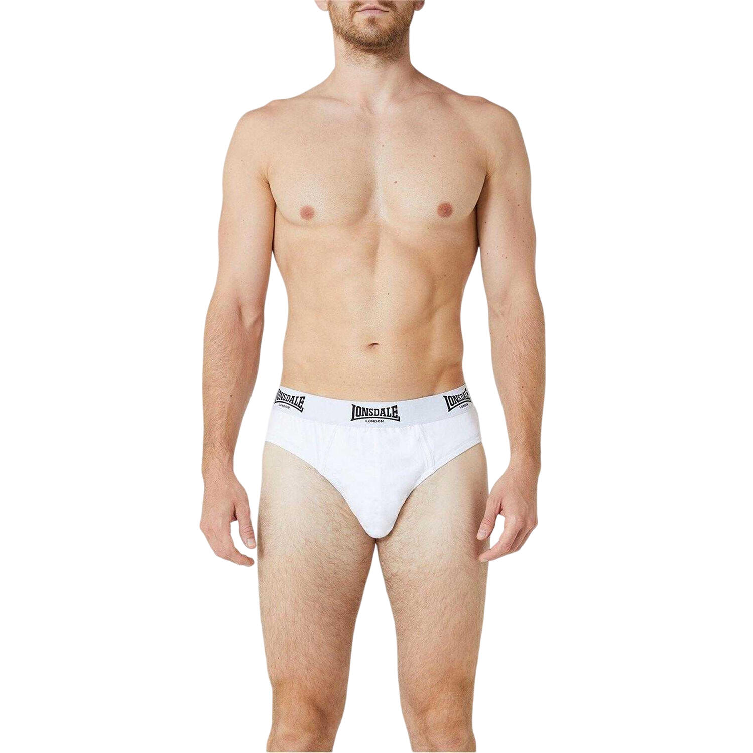 Lot De 2 Slips Homme (Blanc) 3/3