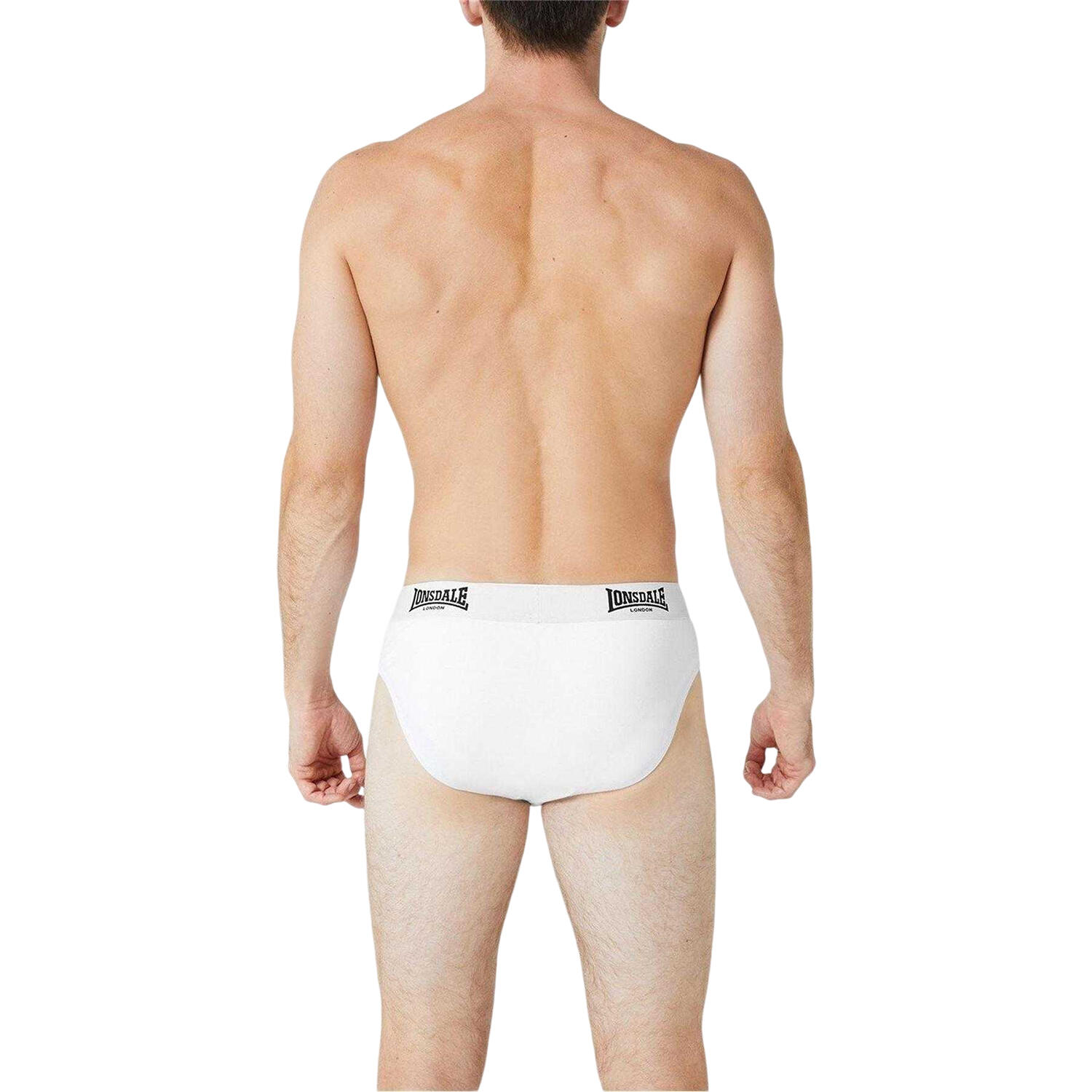 Lot De 2 Slips Homme (Blanc) 2/3
