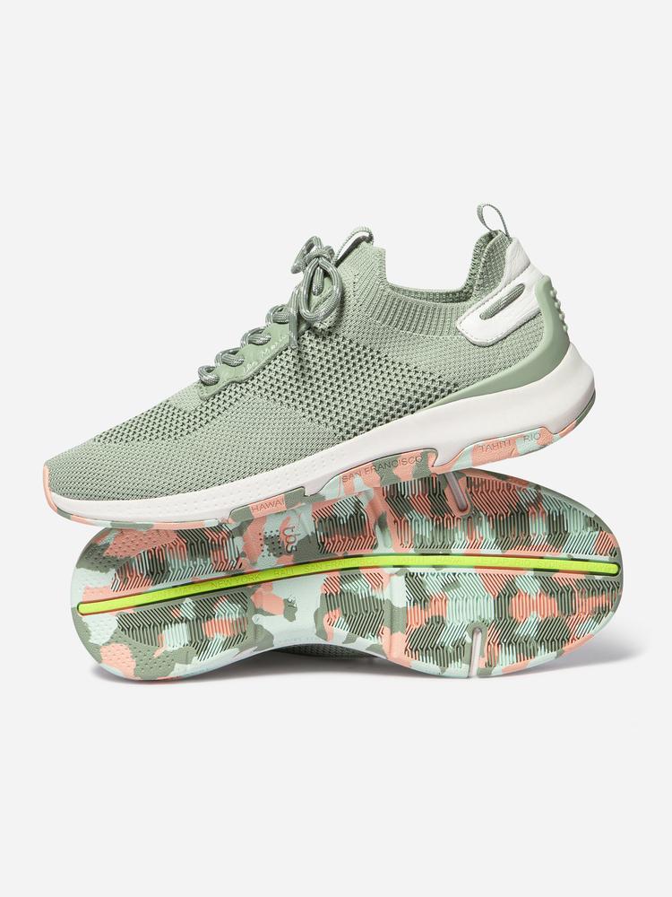 Chaussures de running Femme - JELLINA Argile Goyave Camo 3/5