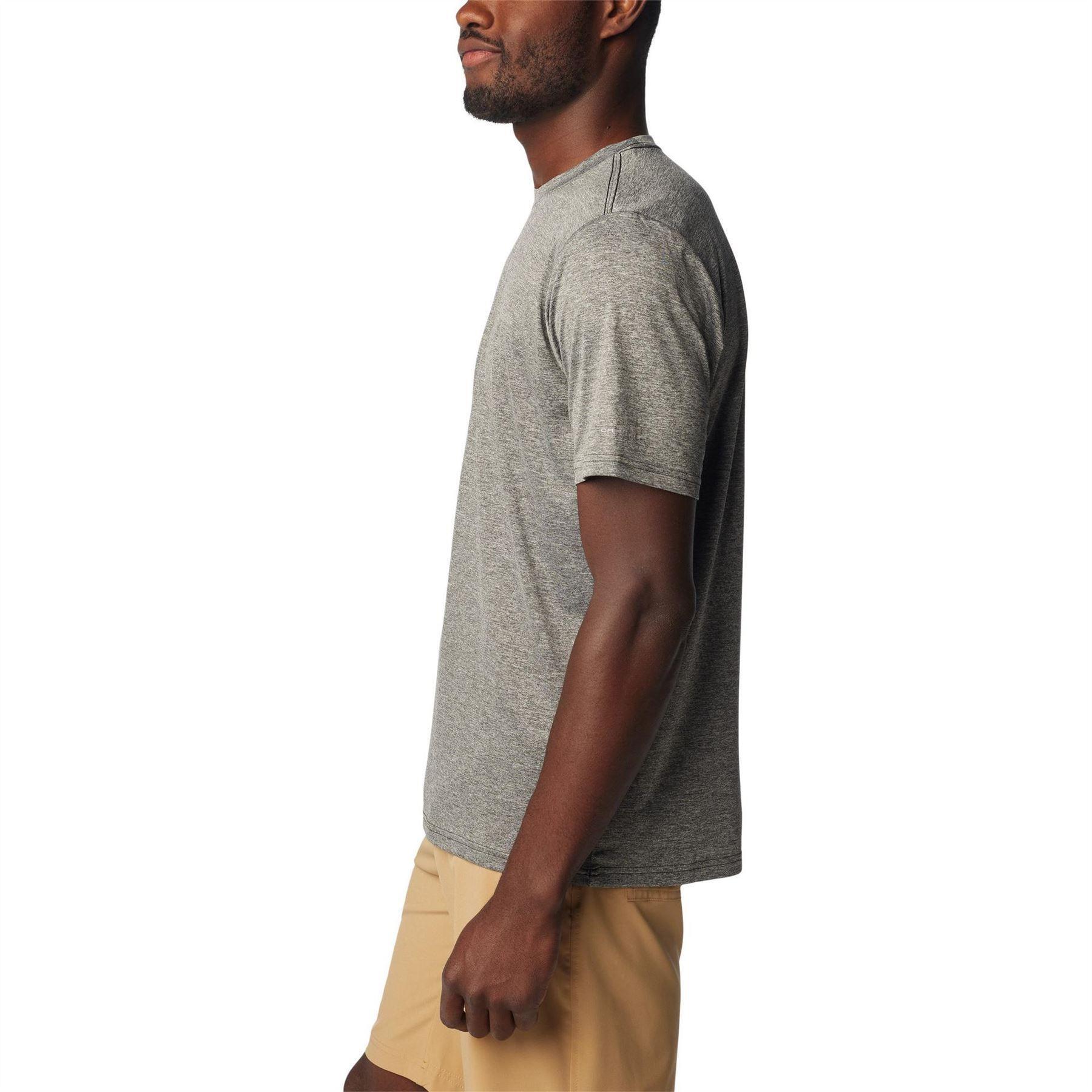 "Hike Tech Trail" TShirt für , Performance Herren Black Heather 3/4