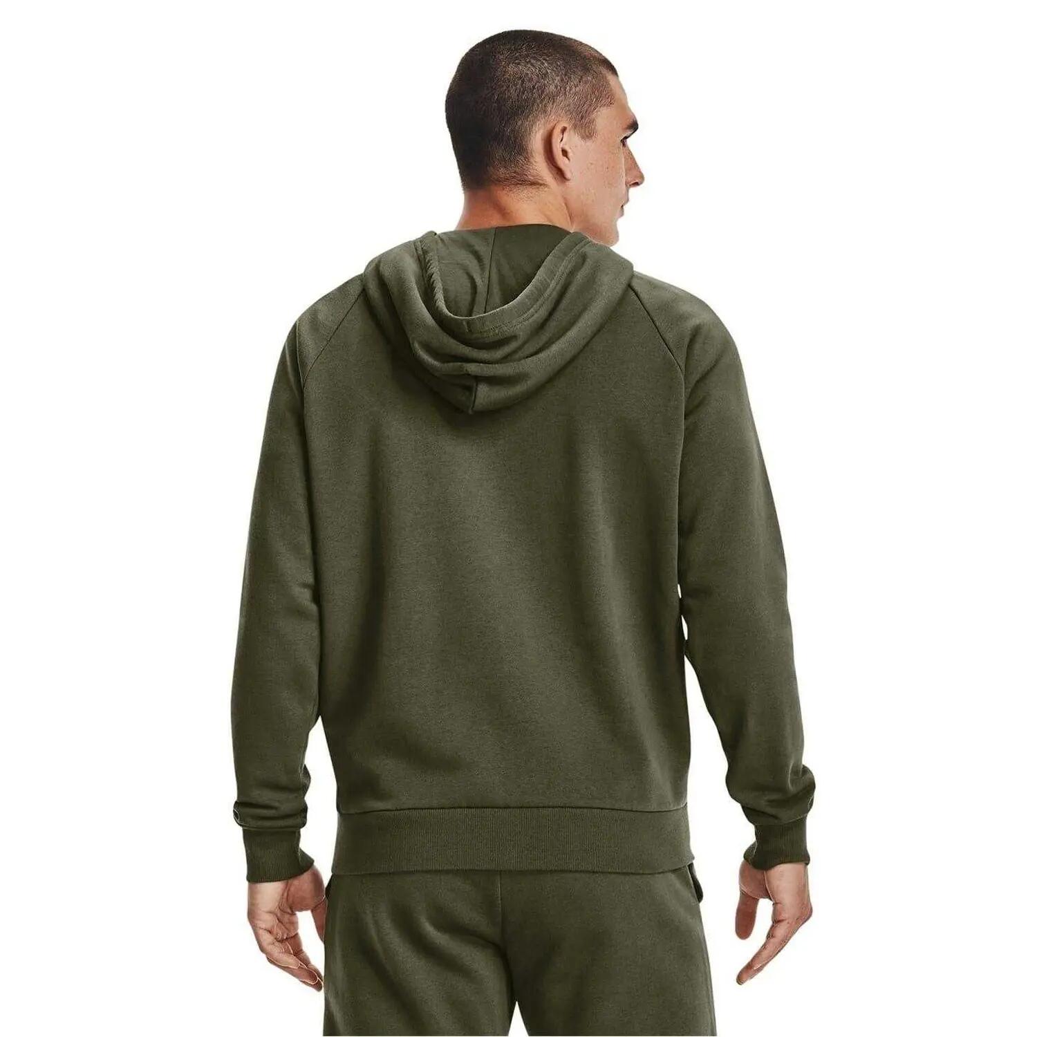 Veste À Capuche RIVAL Homme (Vert Olive) 3/4