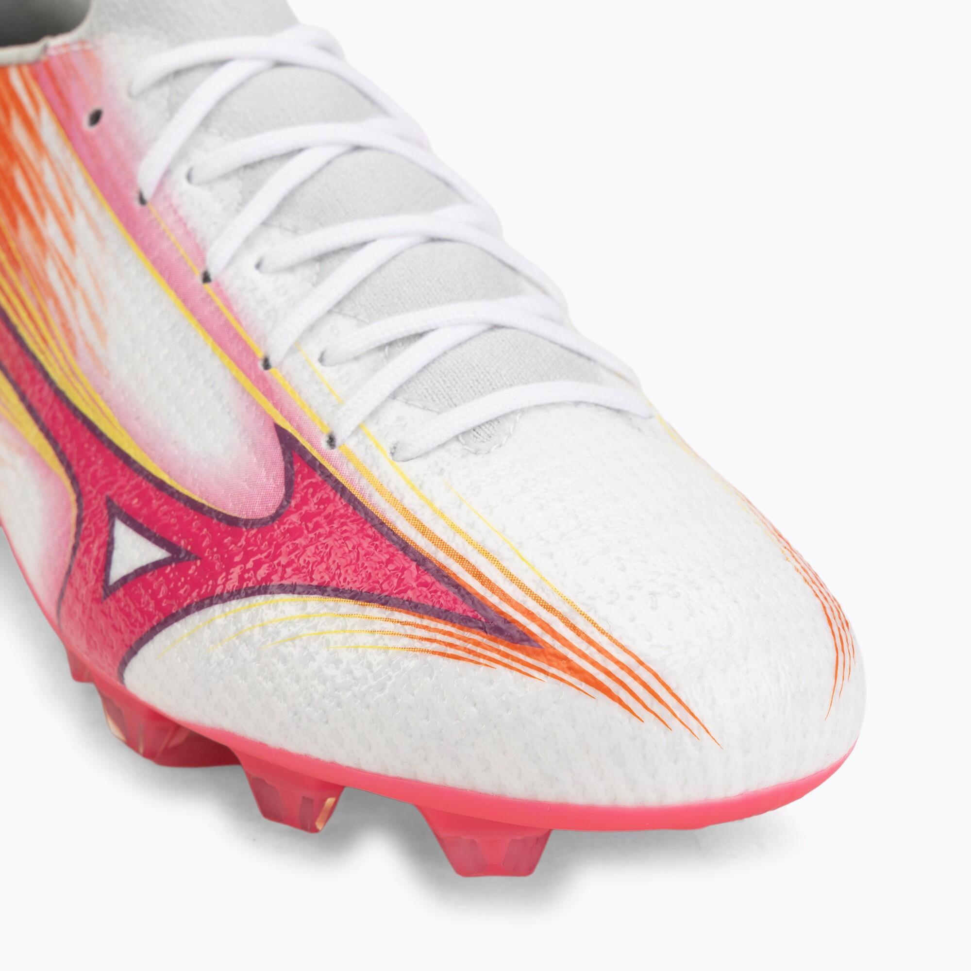 Buty piłkarskie Mizuno Alpha III Pro FG Białe/Fioletowe 7/7