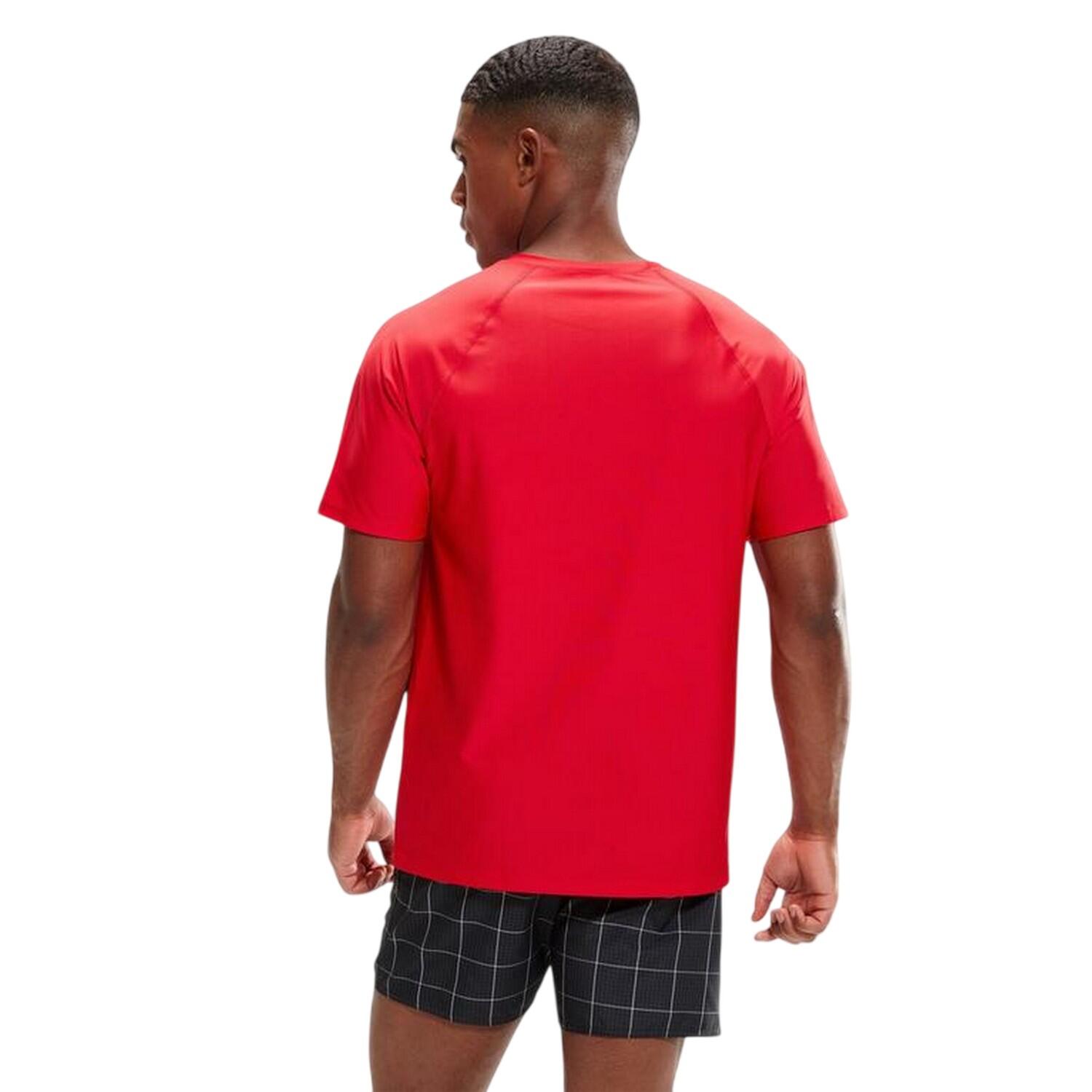 TShirt für , Rundhalsausschnitt, Regulär Herren Rot 2/3