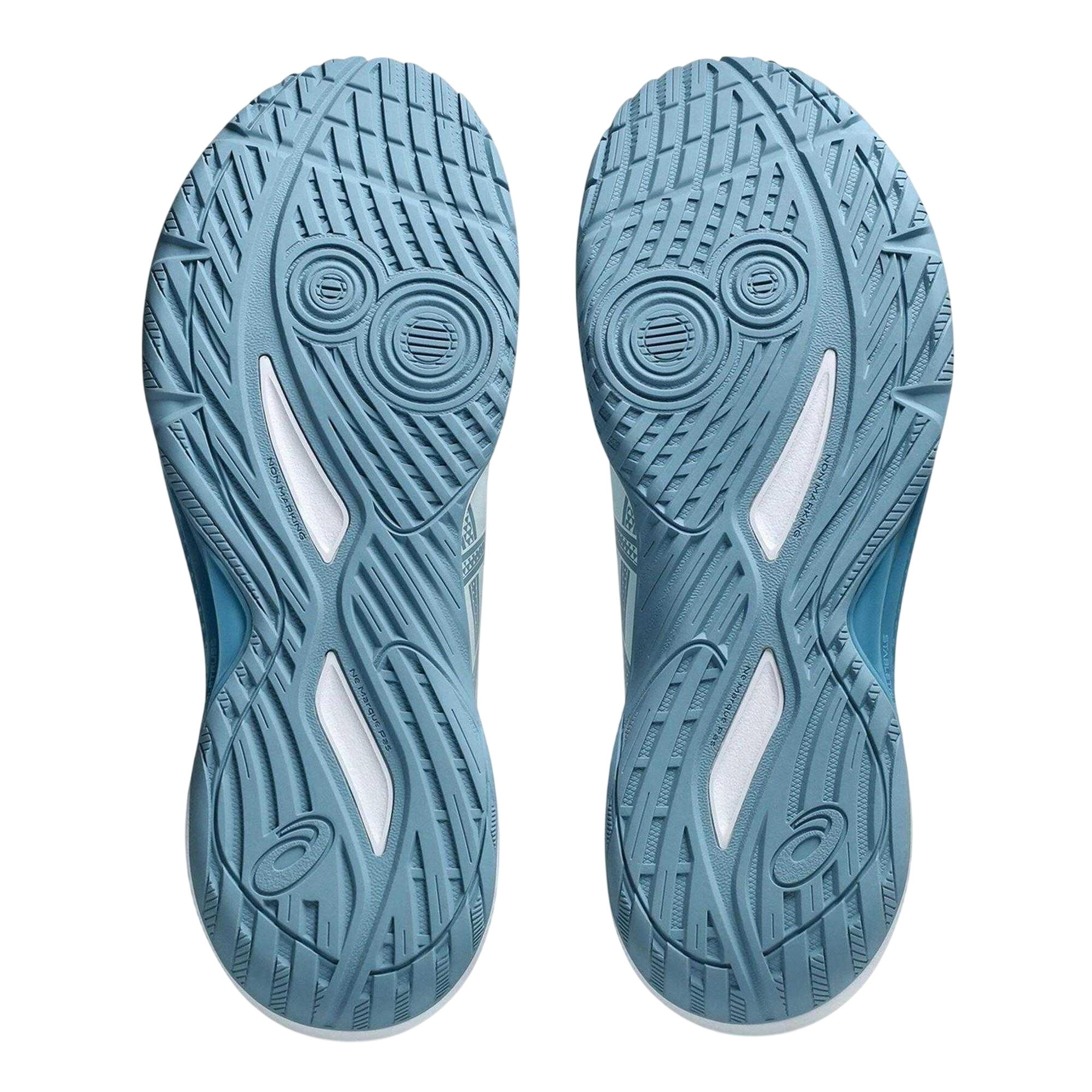 Baskets Handball GEL TACTIC Homme (Gris / Bleu) 4/5