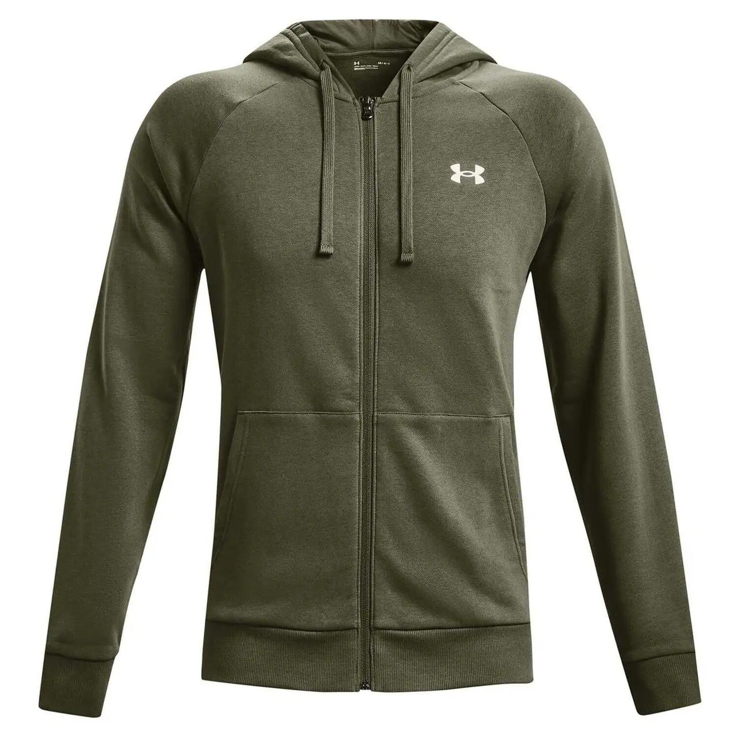 Veste À Capuche RIVAL Homme (Vert Olive) 2/4