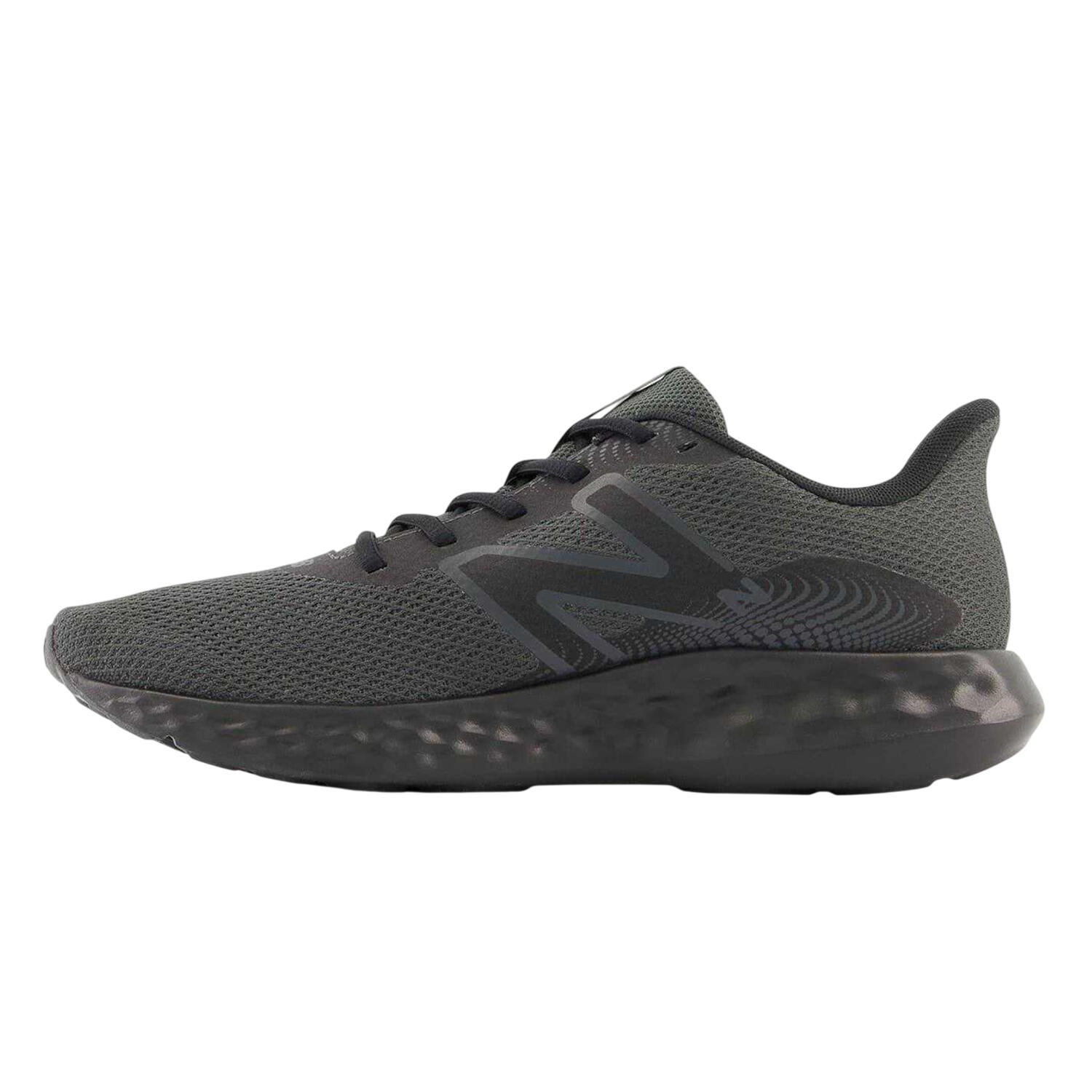 Mens 411v3 Logo Trainers (Black) 2/5