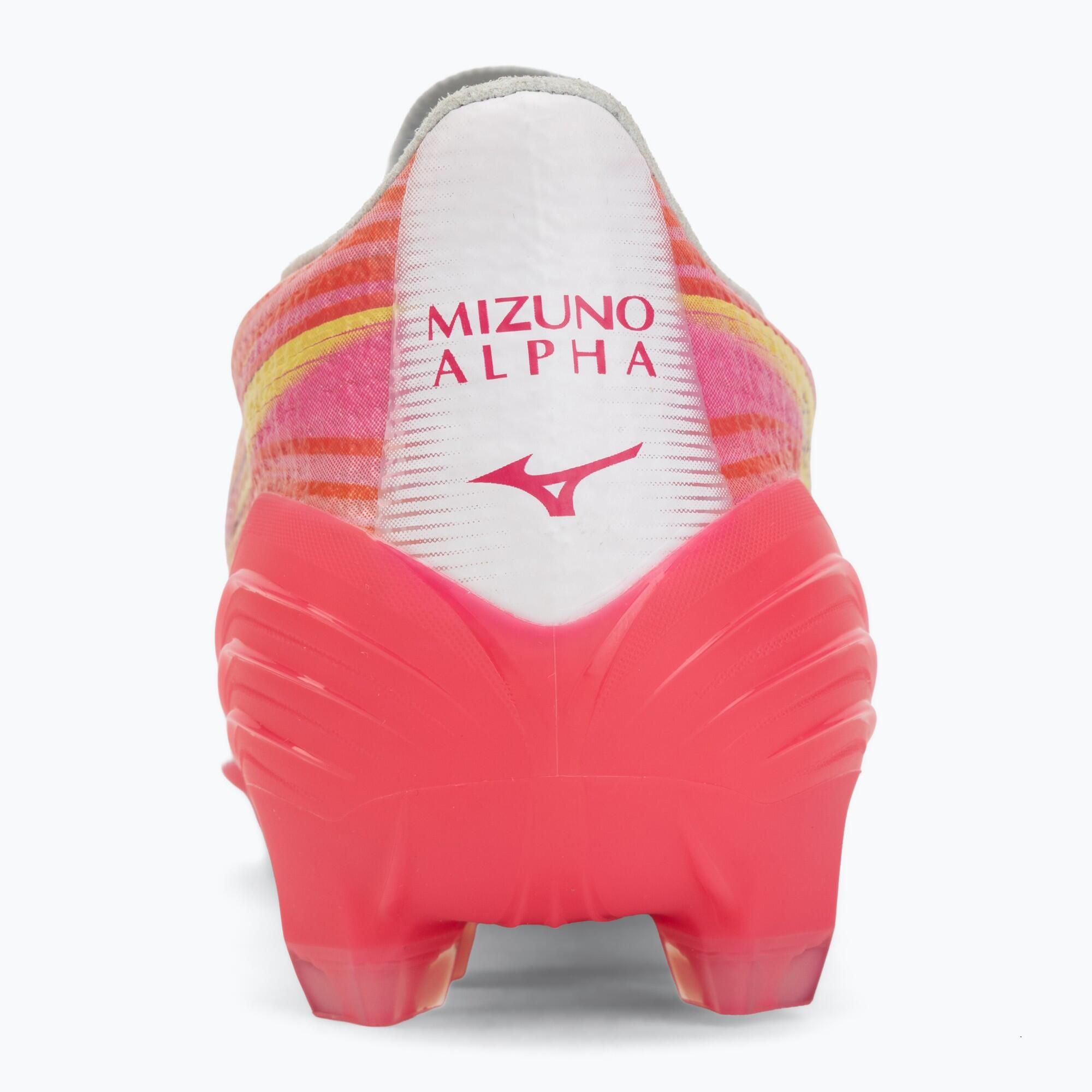 Buty piłkarskie Mizuno Alpha III Pro FG Białe/Fioletowe 6/7