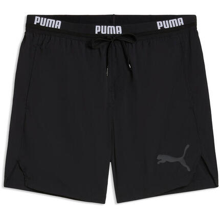 Shorts Puma Swim Men Crinkle Mid Shorts 1p, Noir, Hommes