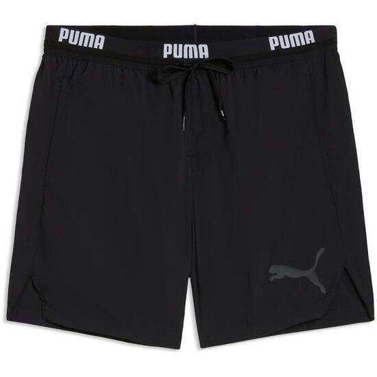 Shorts Puma Swim Men Crinkle Mid Shorts 1p, Noir, Hommes