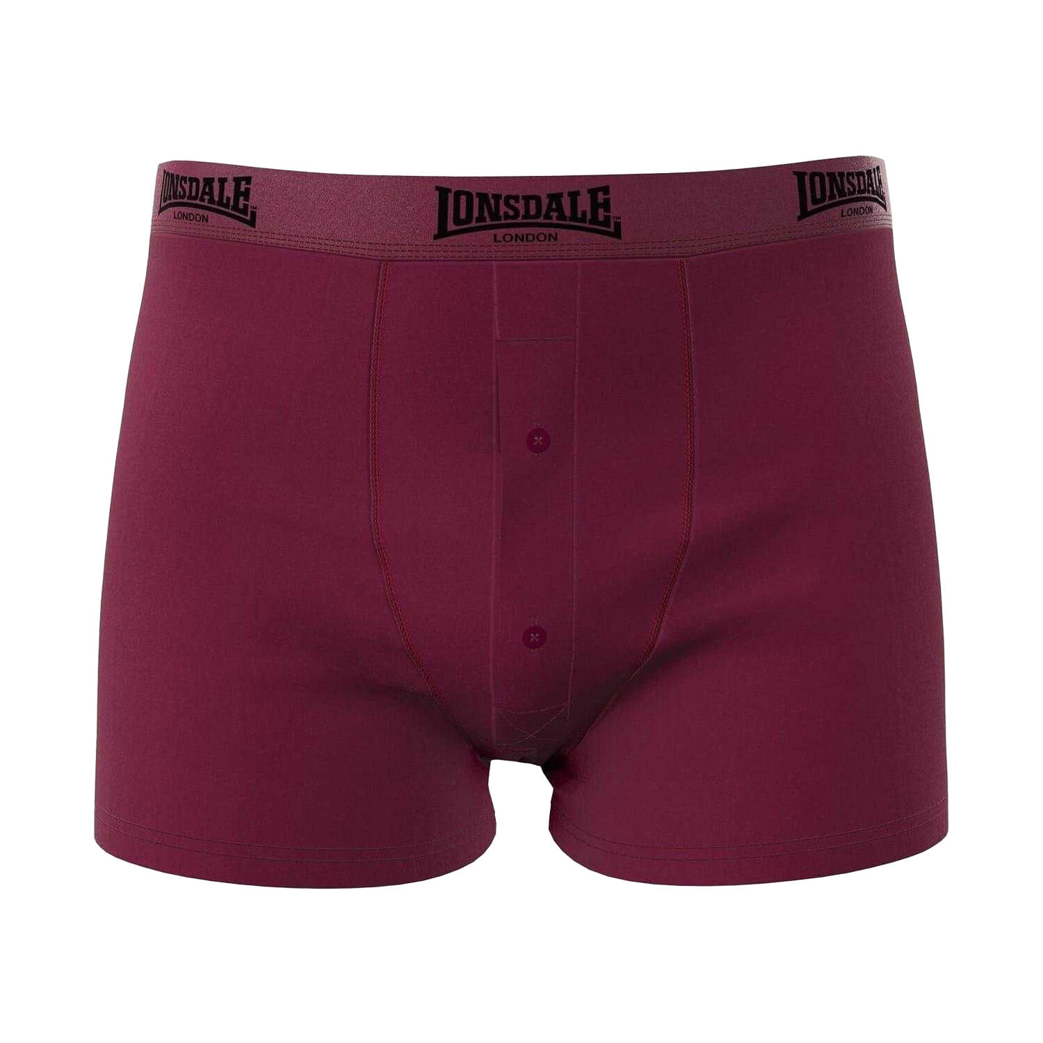 Boxershorts für (2erPack) Herren Rostfarben/Holzkohle 4/4