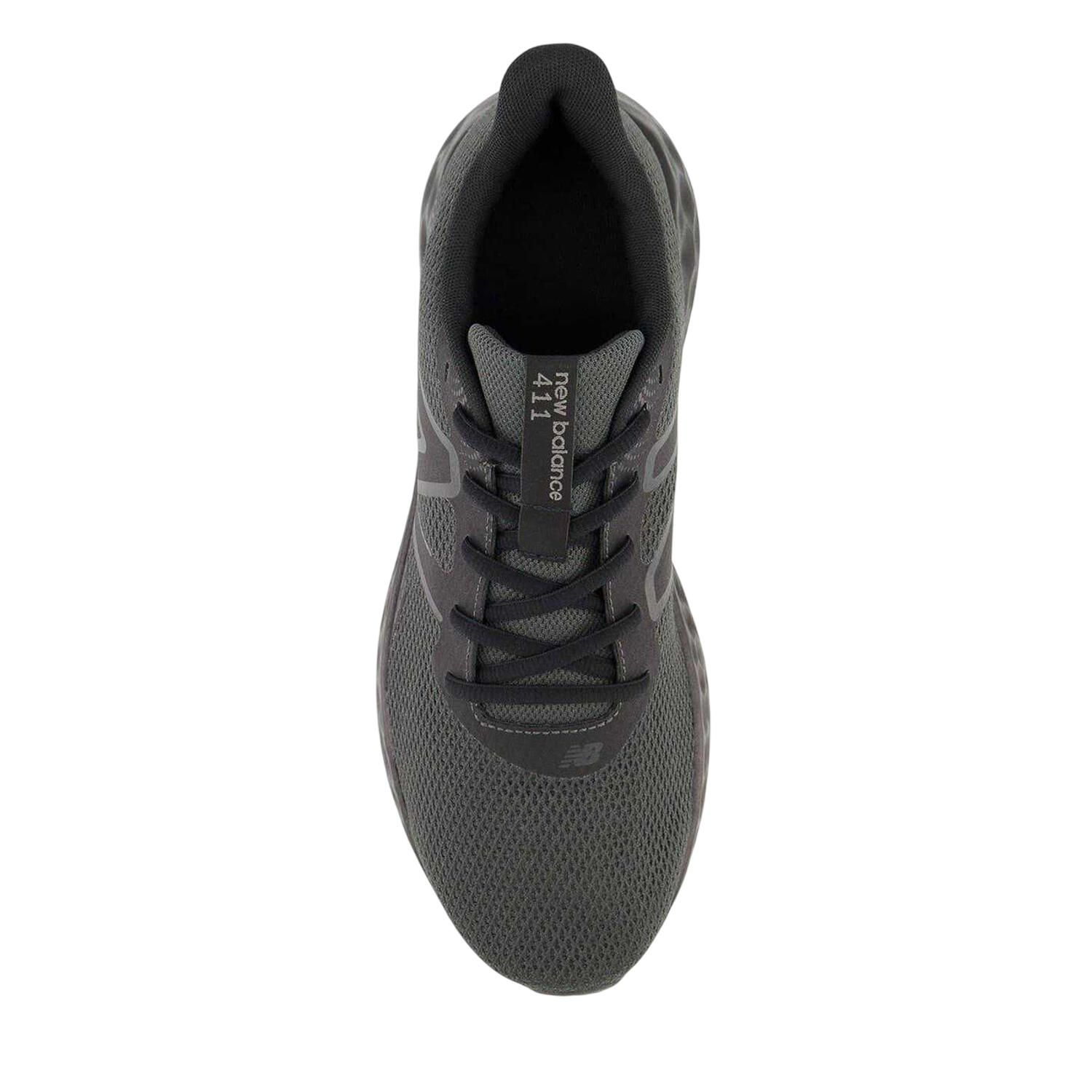 Mens 411v3 Logo Trainers (Black) 4/5