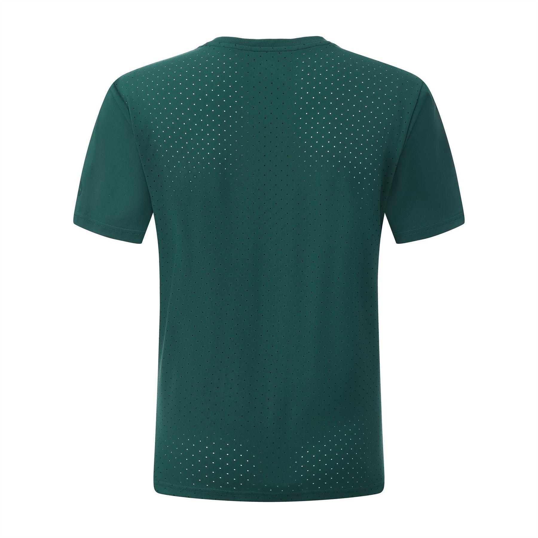 TShirt für , Perforiert, Tennis Herren Grün 2/3