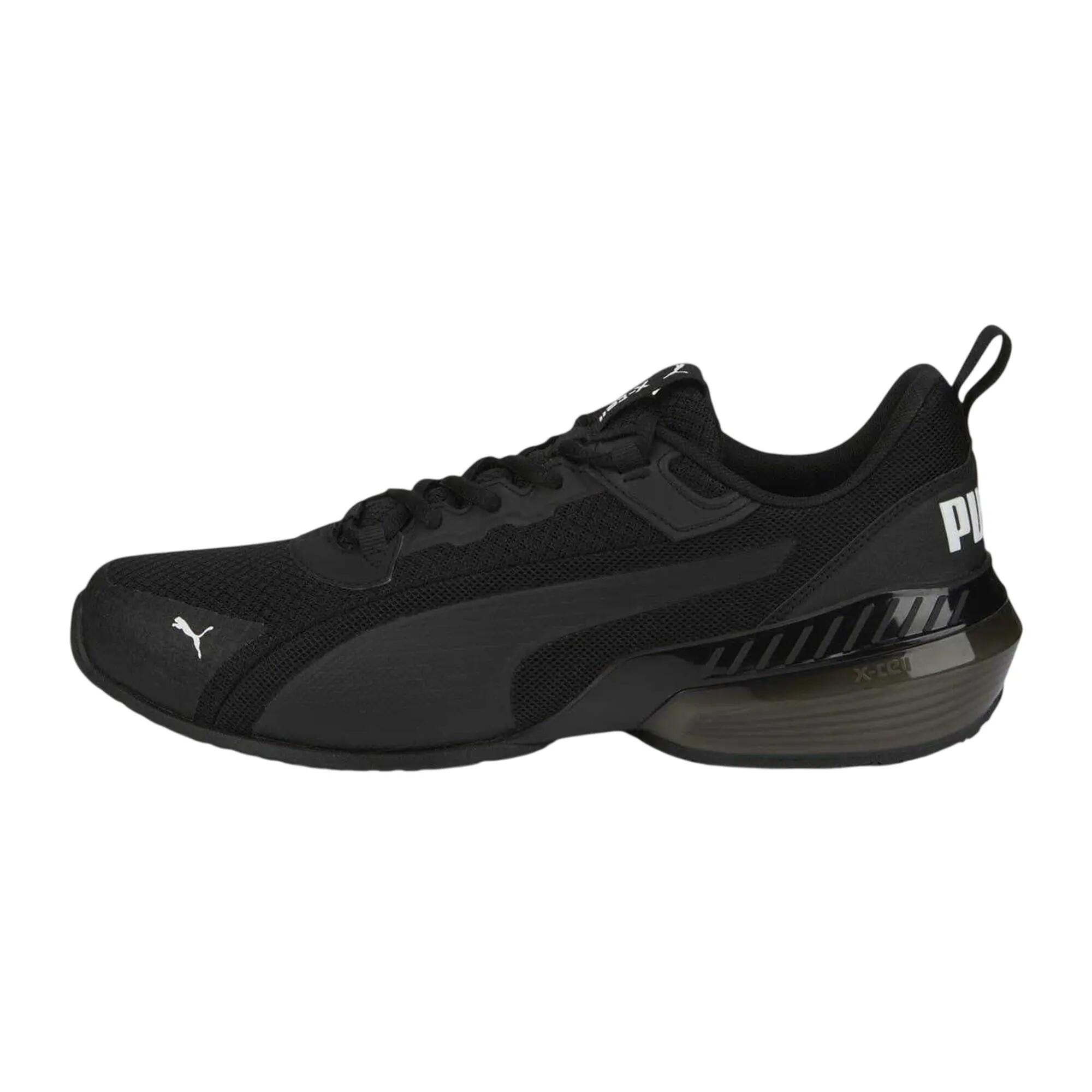 Mens XCell Uprise Logo Shoes (Black/White) 3/4