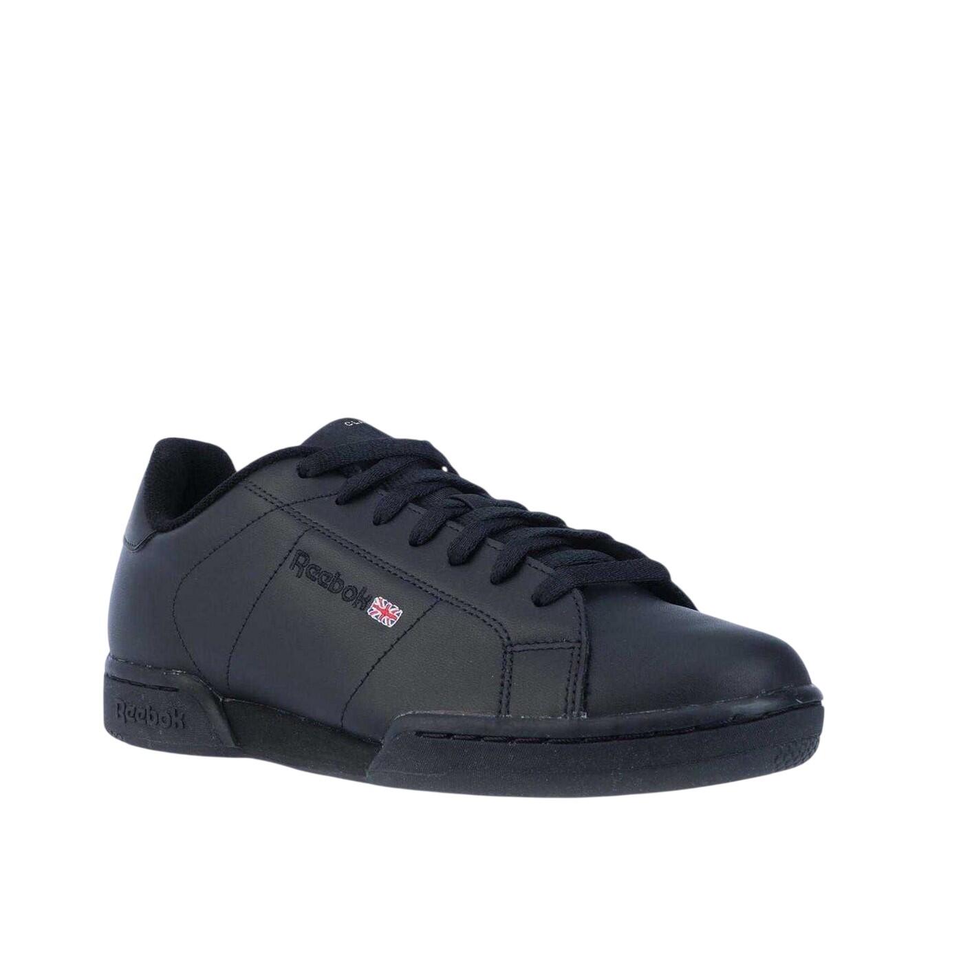 Unisex Adult NPC II Classic Leather Trainers (Black) 4/4