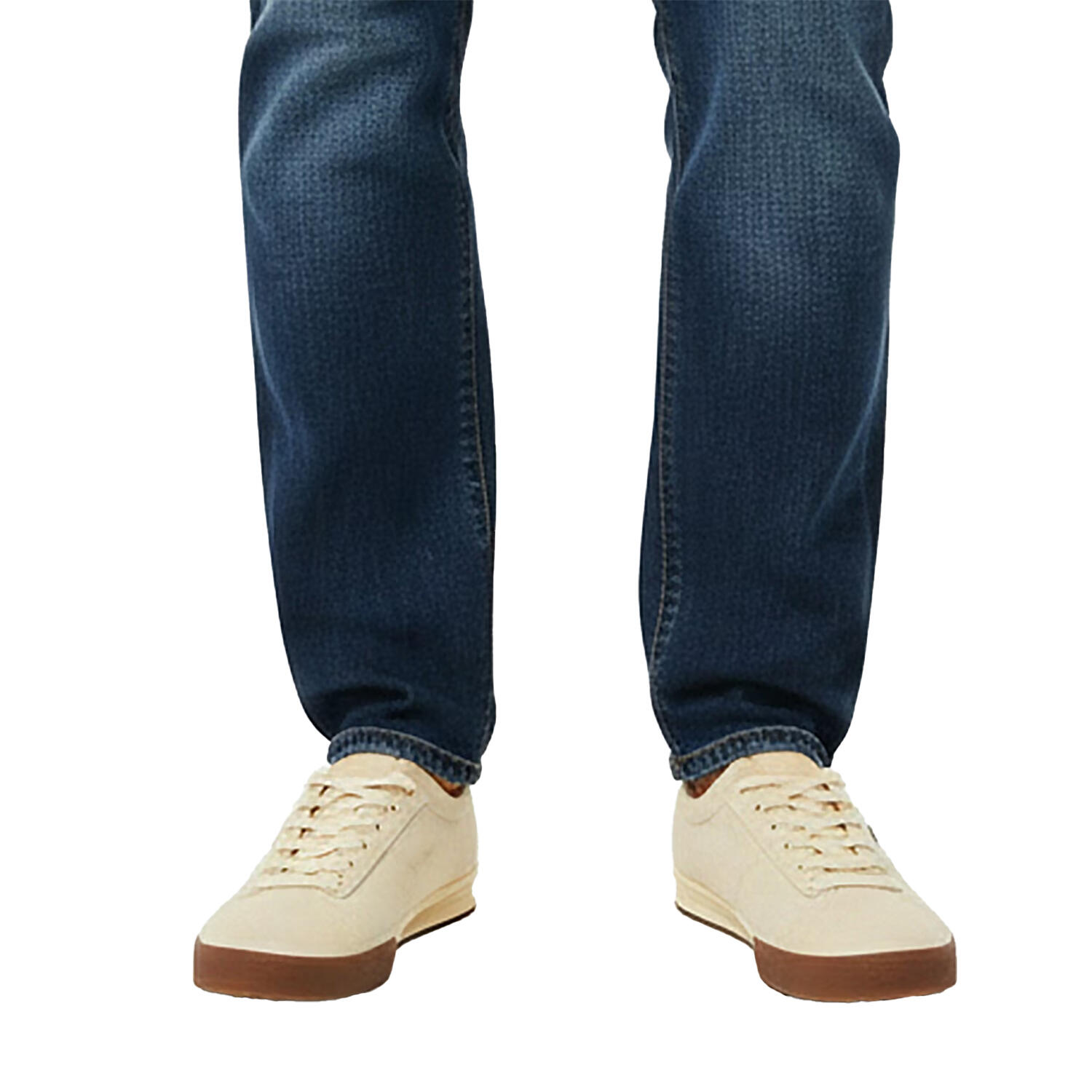 "Aura" Sneaker für , Leder Herren Naturweiß 4/4