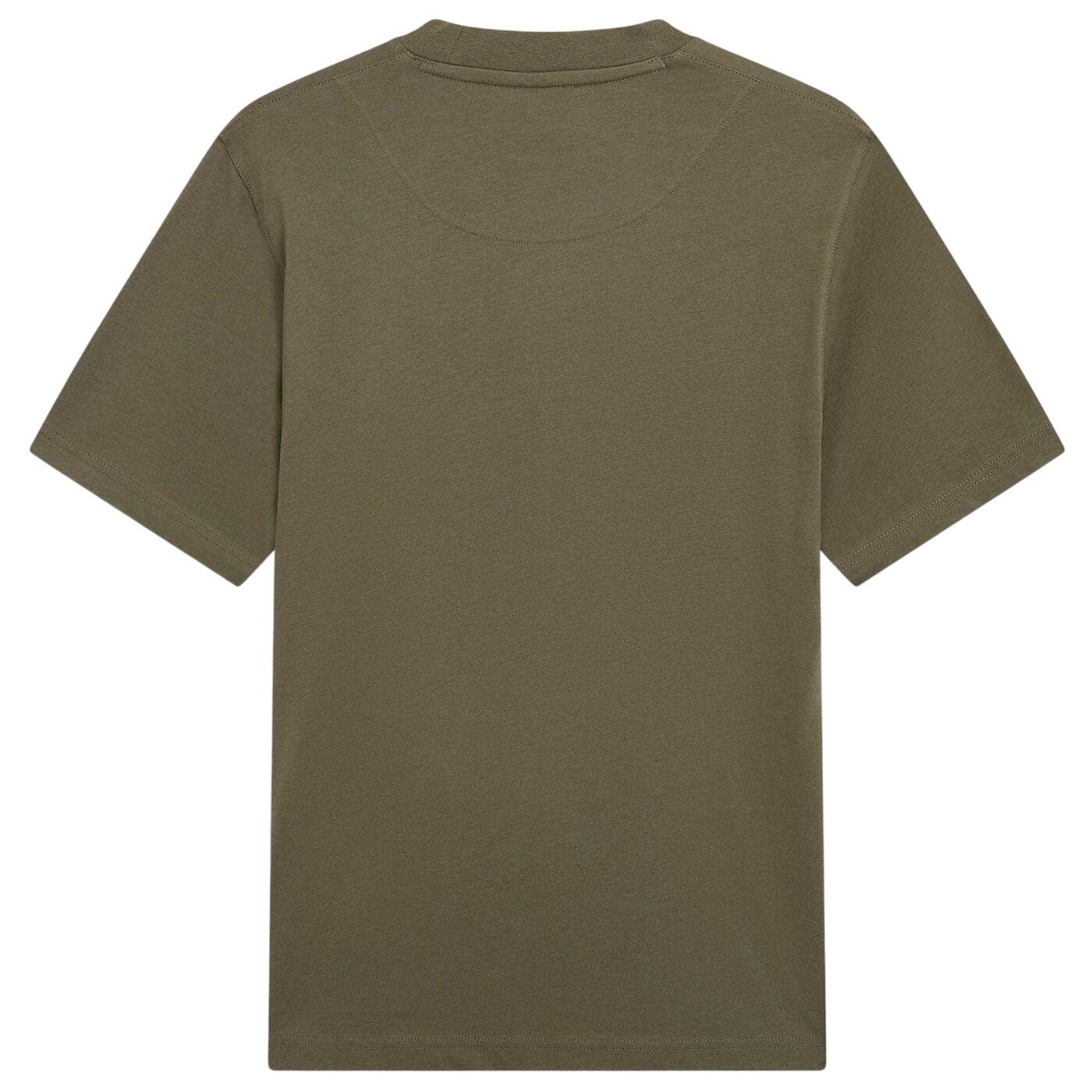 TShirt für Herren Khakigrün 3/4