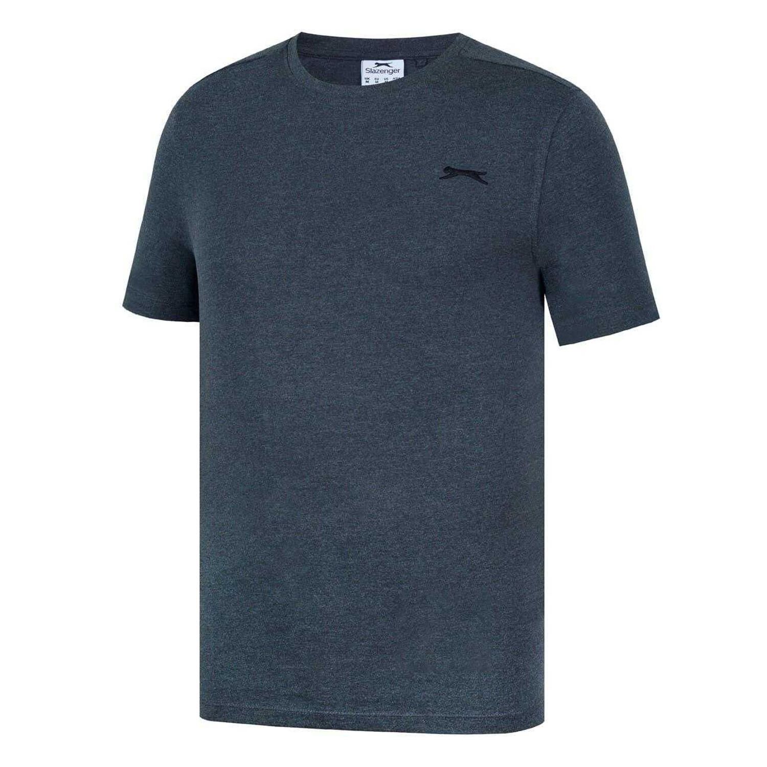 TShirt für Herren Holzkohle-Mergel meliert 3/3